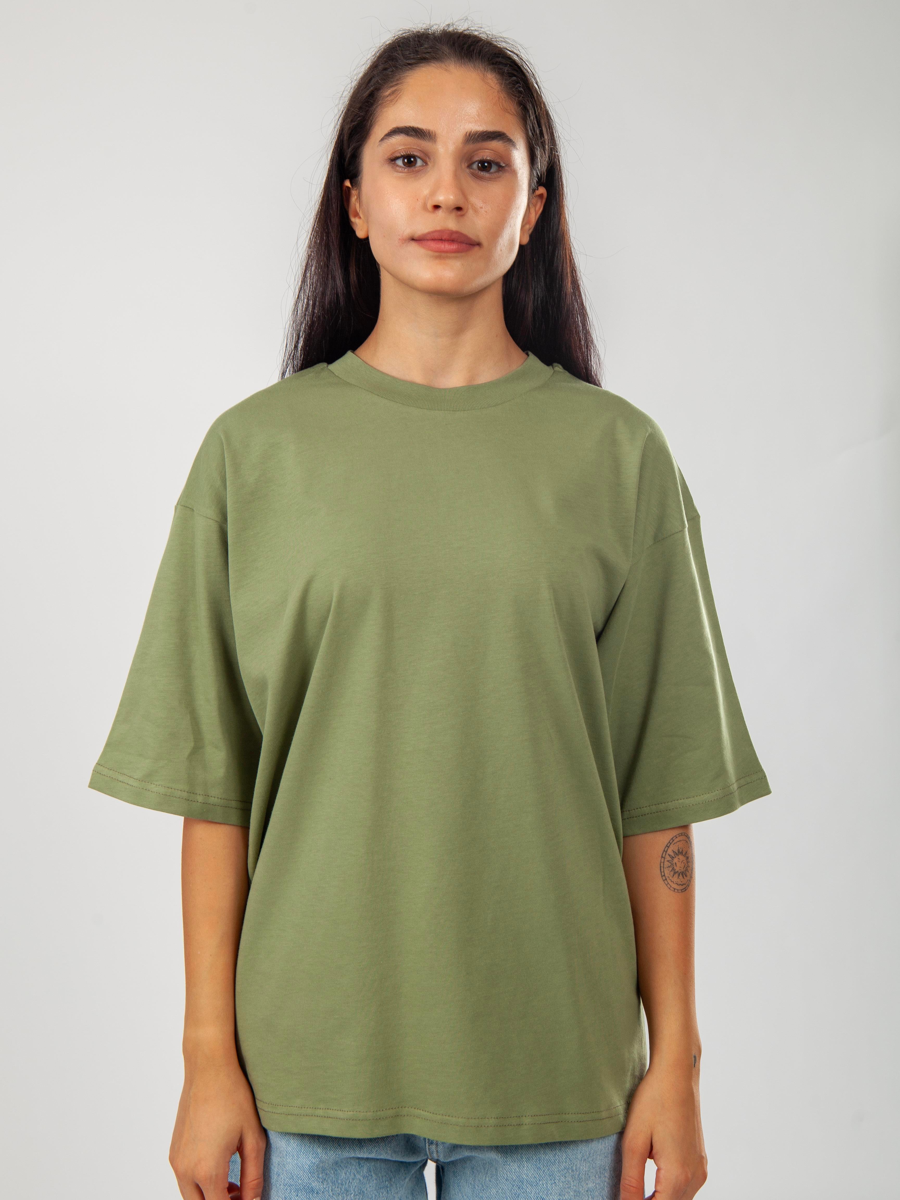 Basic Oversize Kadın T-Shirt