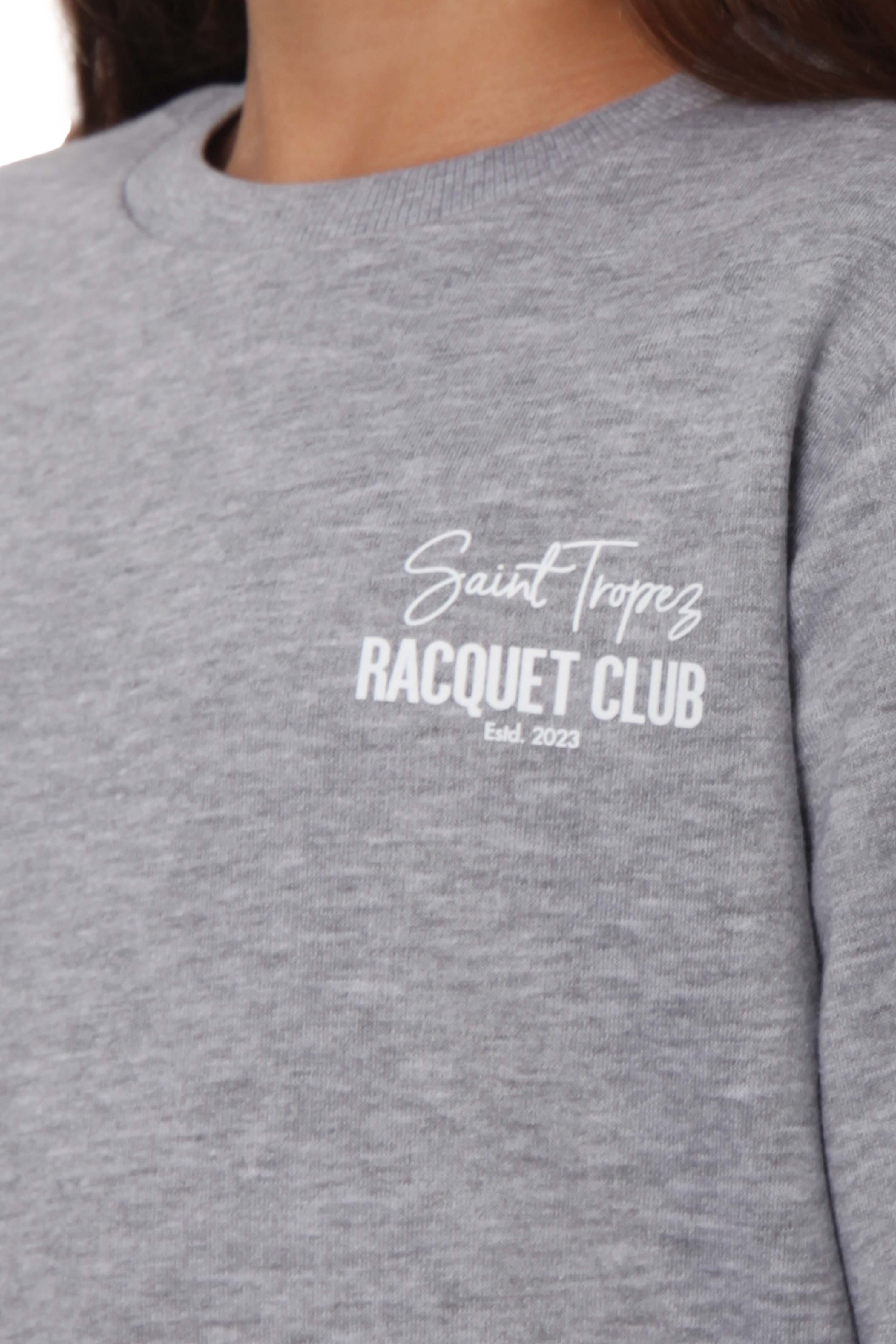 Racquet Club Sweatshirt Çocuk Kız - Gri
