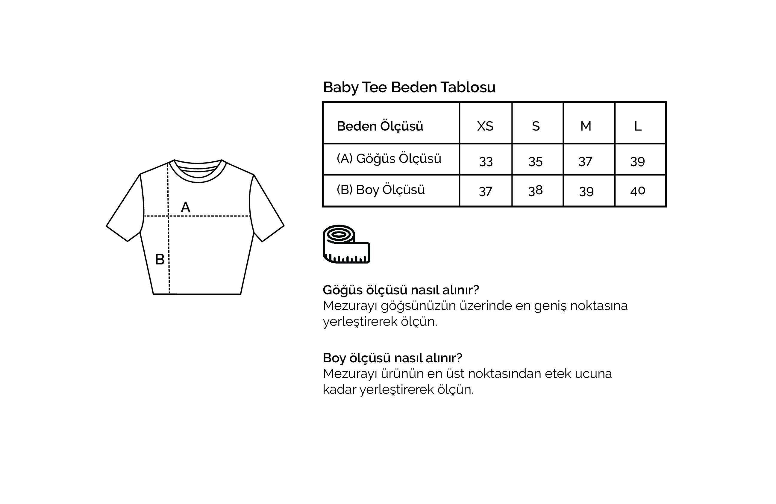 Desicions Baby Tee Kadın - Beyaz C523