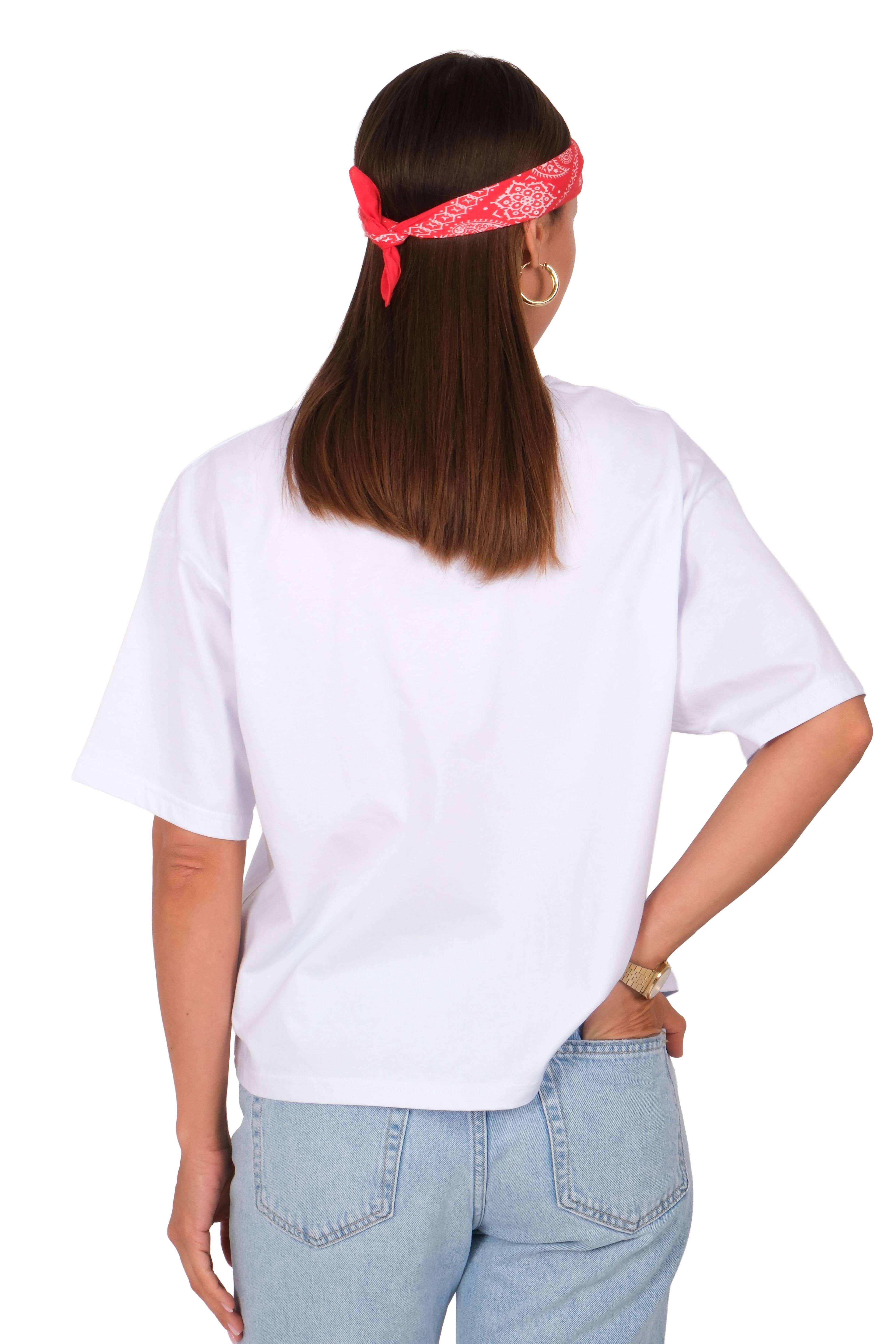 Can't Explain Boxed Fit Kadın T-Shirt Beyaz C590