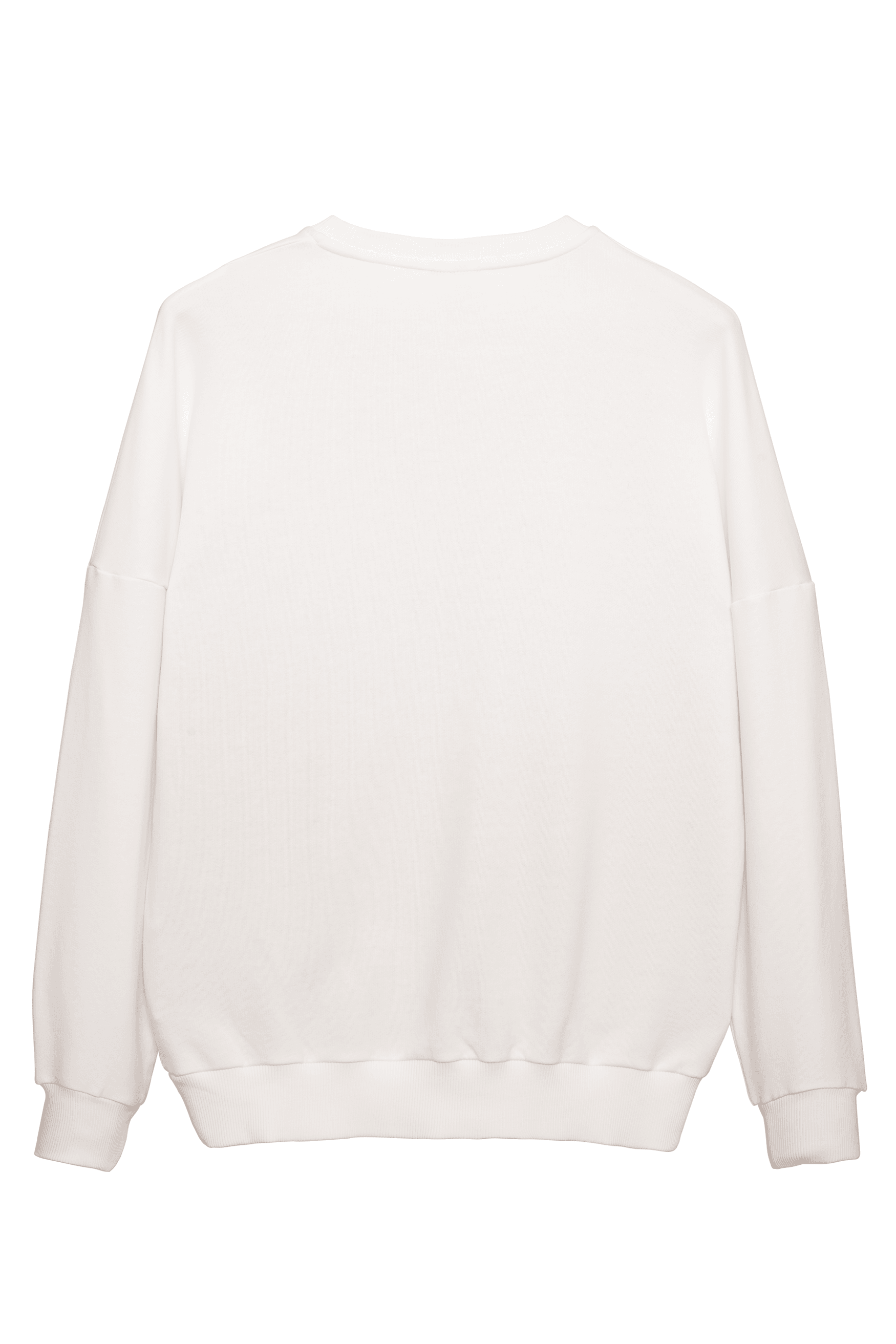 Basic Oversize Sweatshirt - EKRU