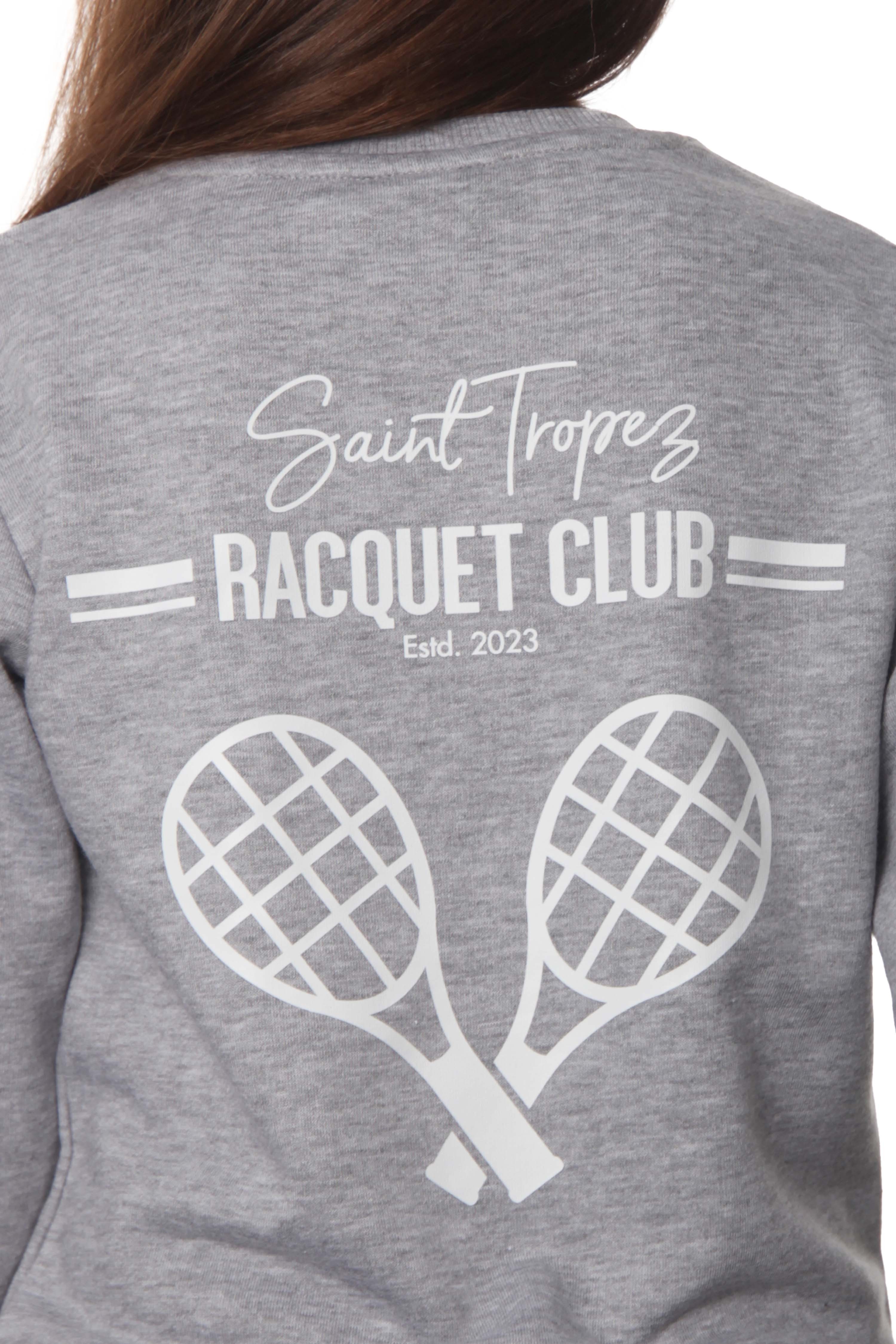 Racquet Club Sweatshirt Çocuk Kız - Gri