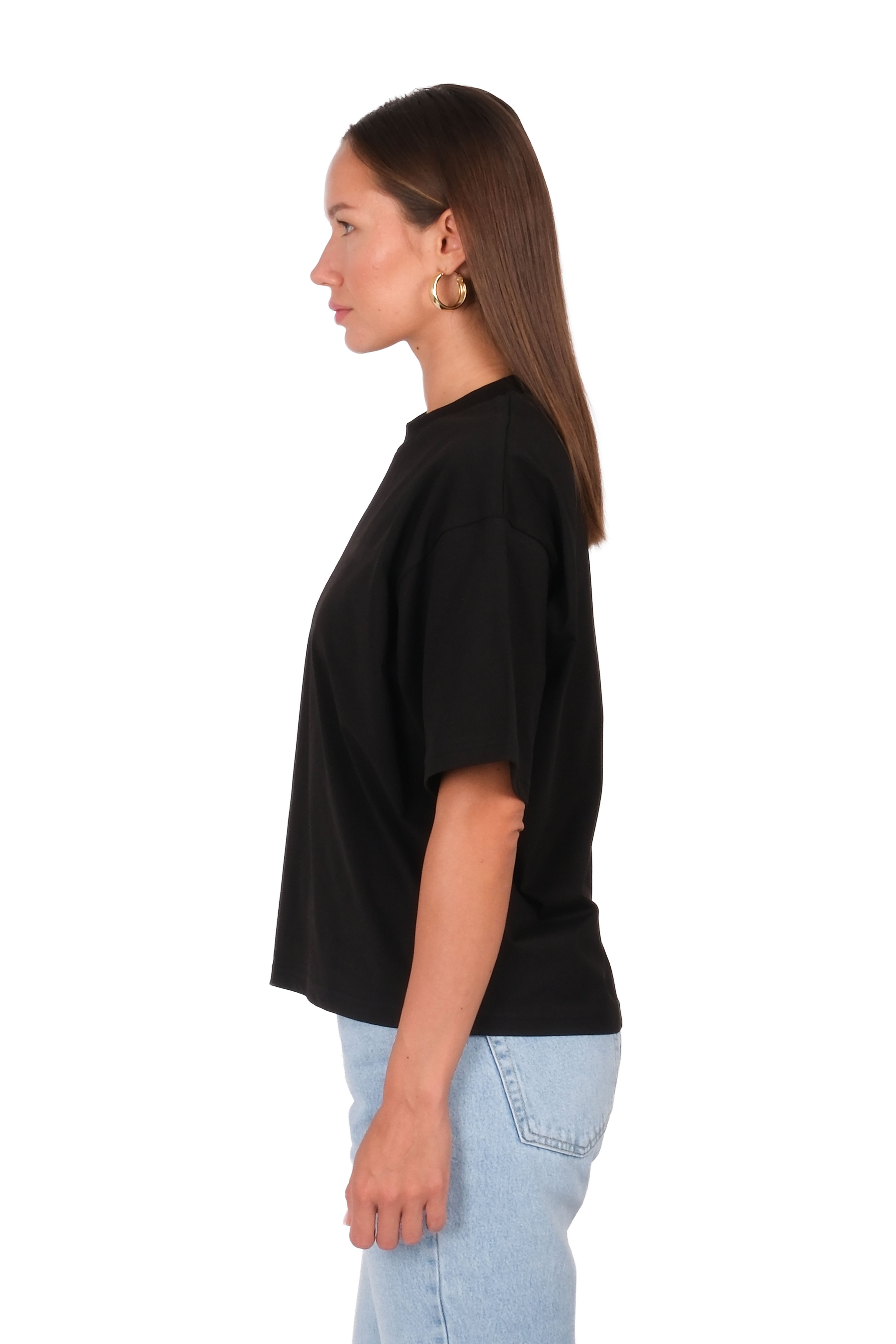 Kadın Basic Boxed Fit T-Shirt