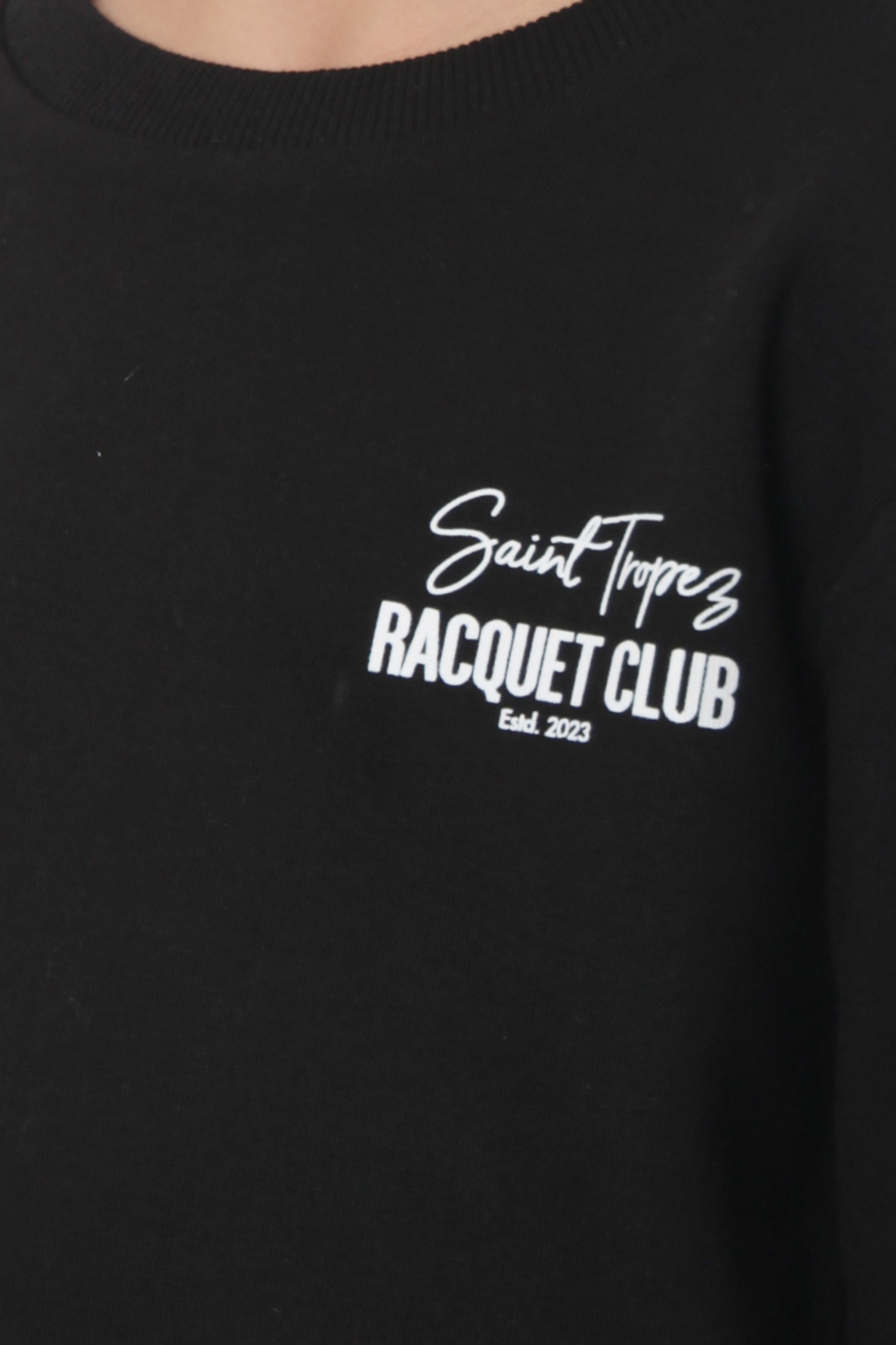 Racquet Lover Sweatshirt Çocuk Erkek - Siyah