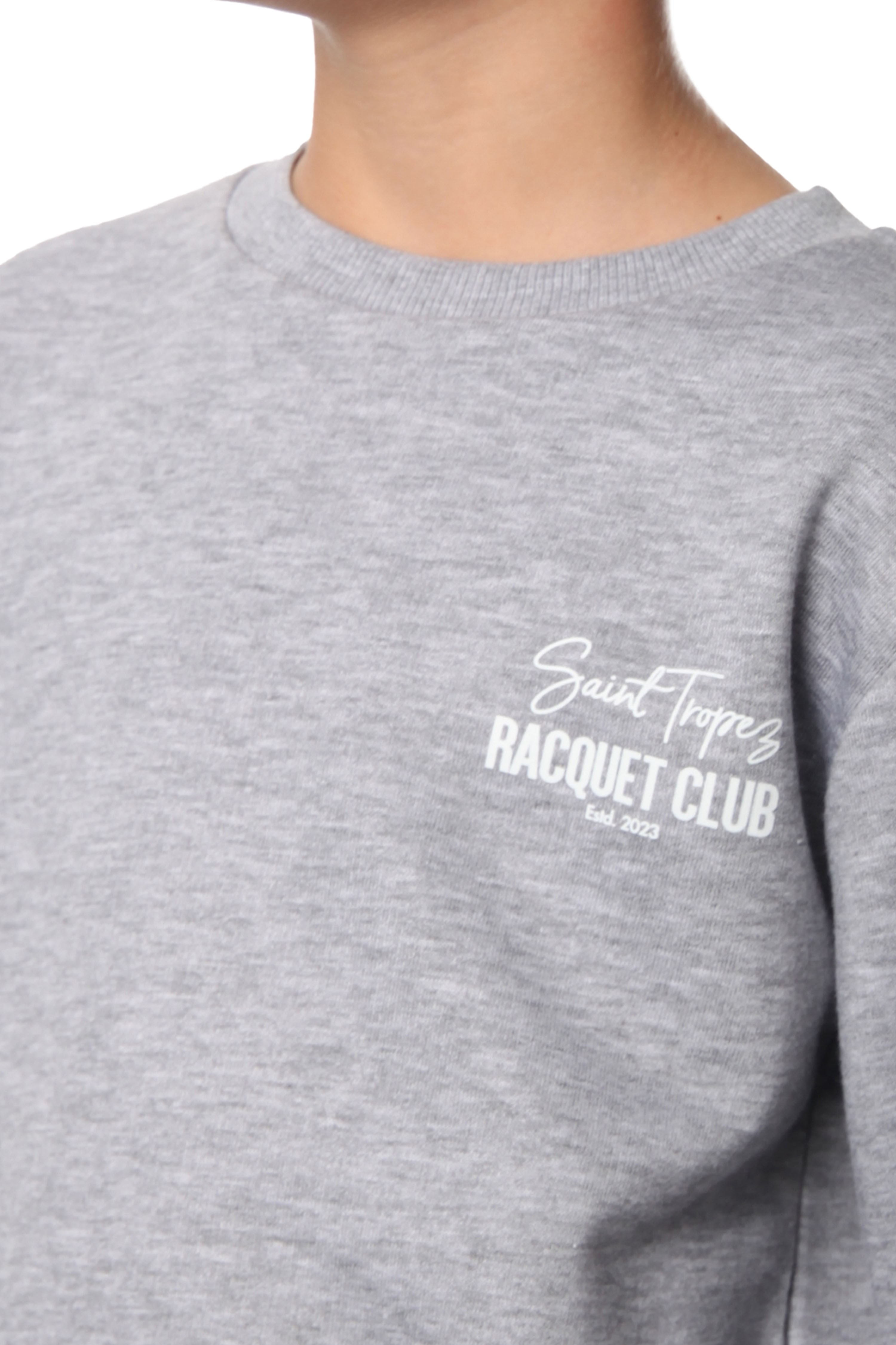 Racquet Club Sweatshirt Çocuk Erkek - Gri