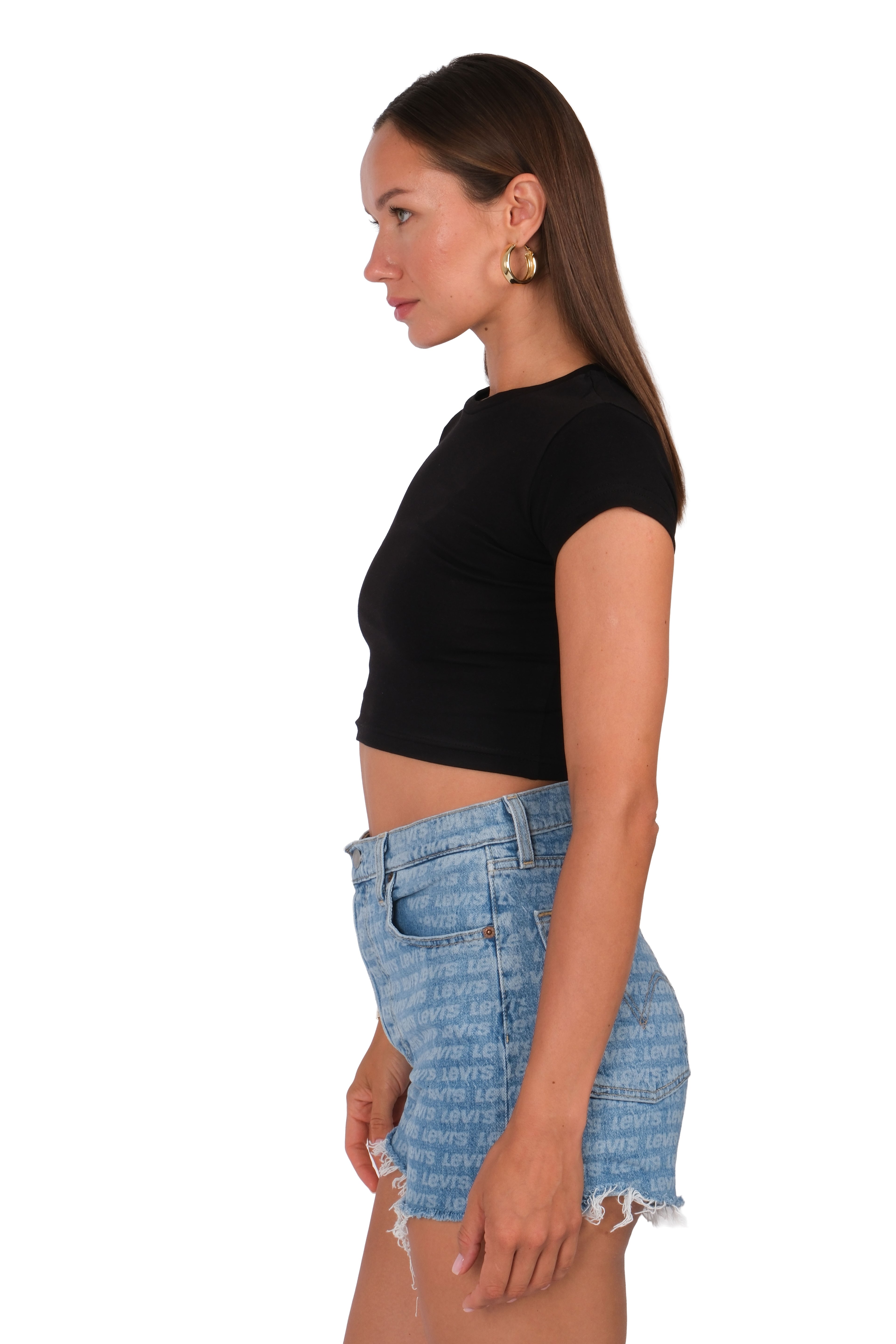 Kadın Basic Baby Tee - C523