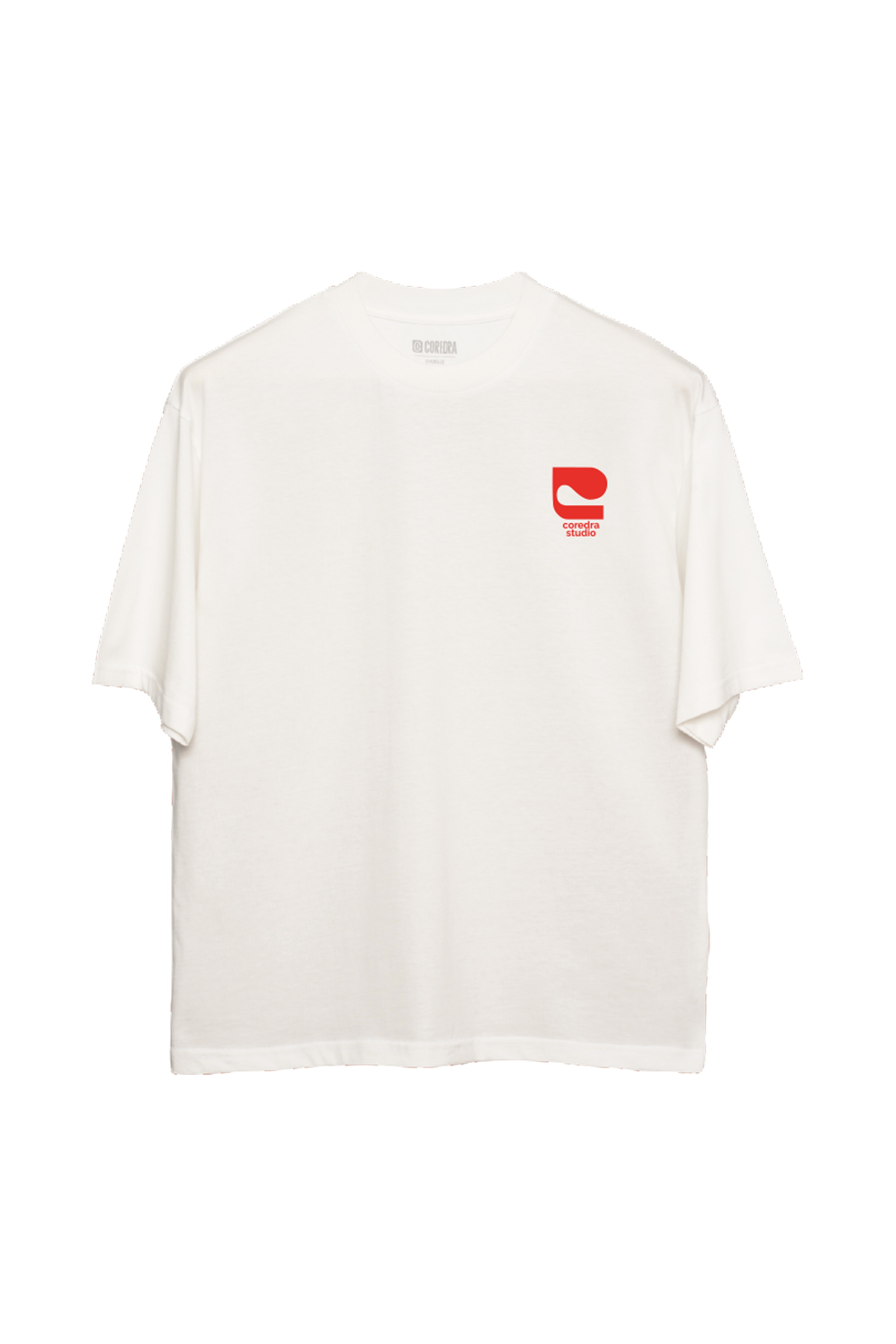 Pasta Amore  Oversize T-Shirt Erkek - Ekru
