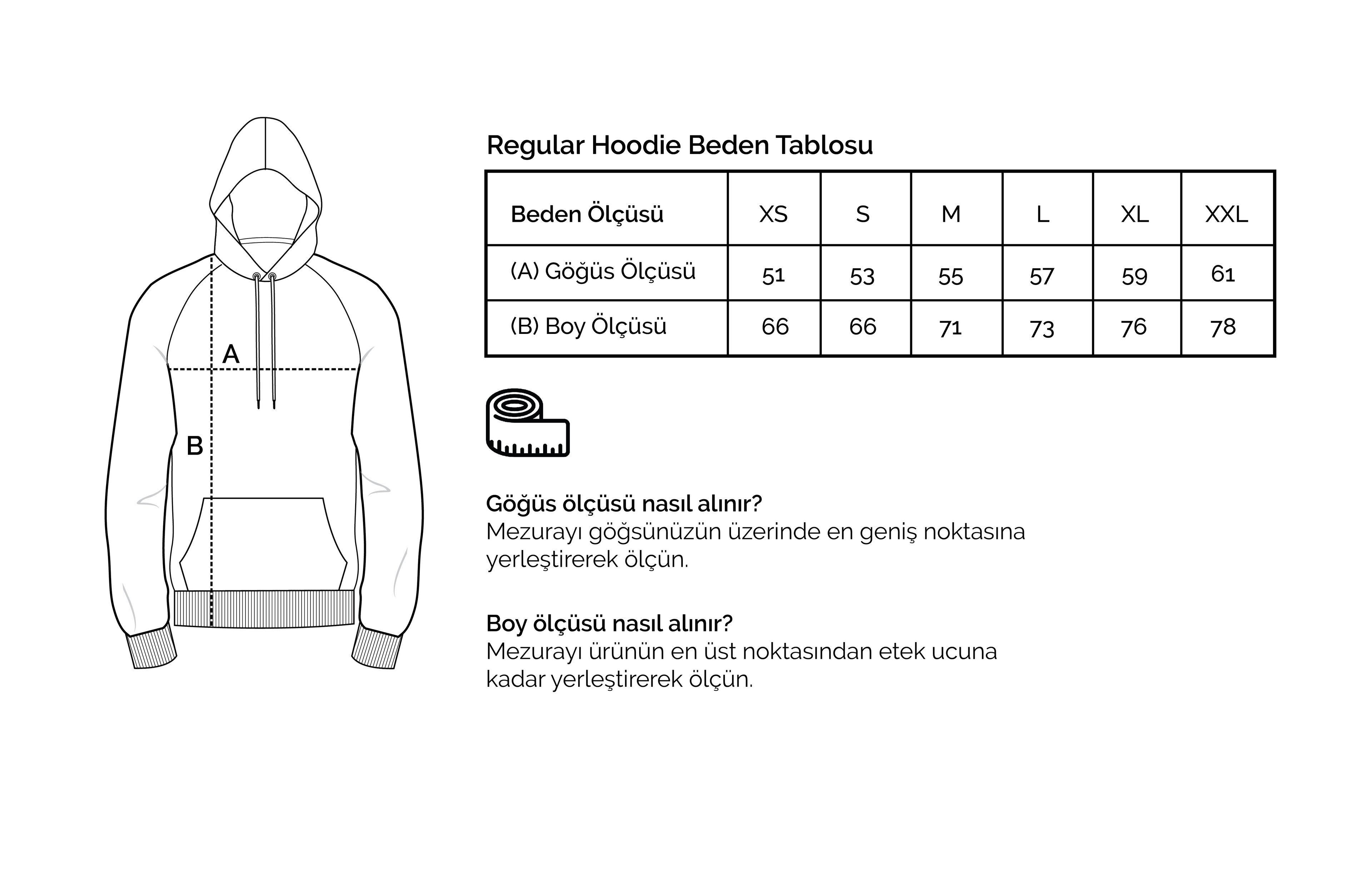 Basic Regular Hoodie C108