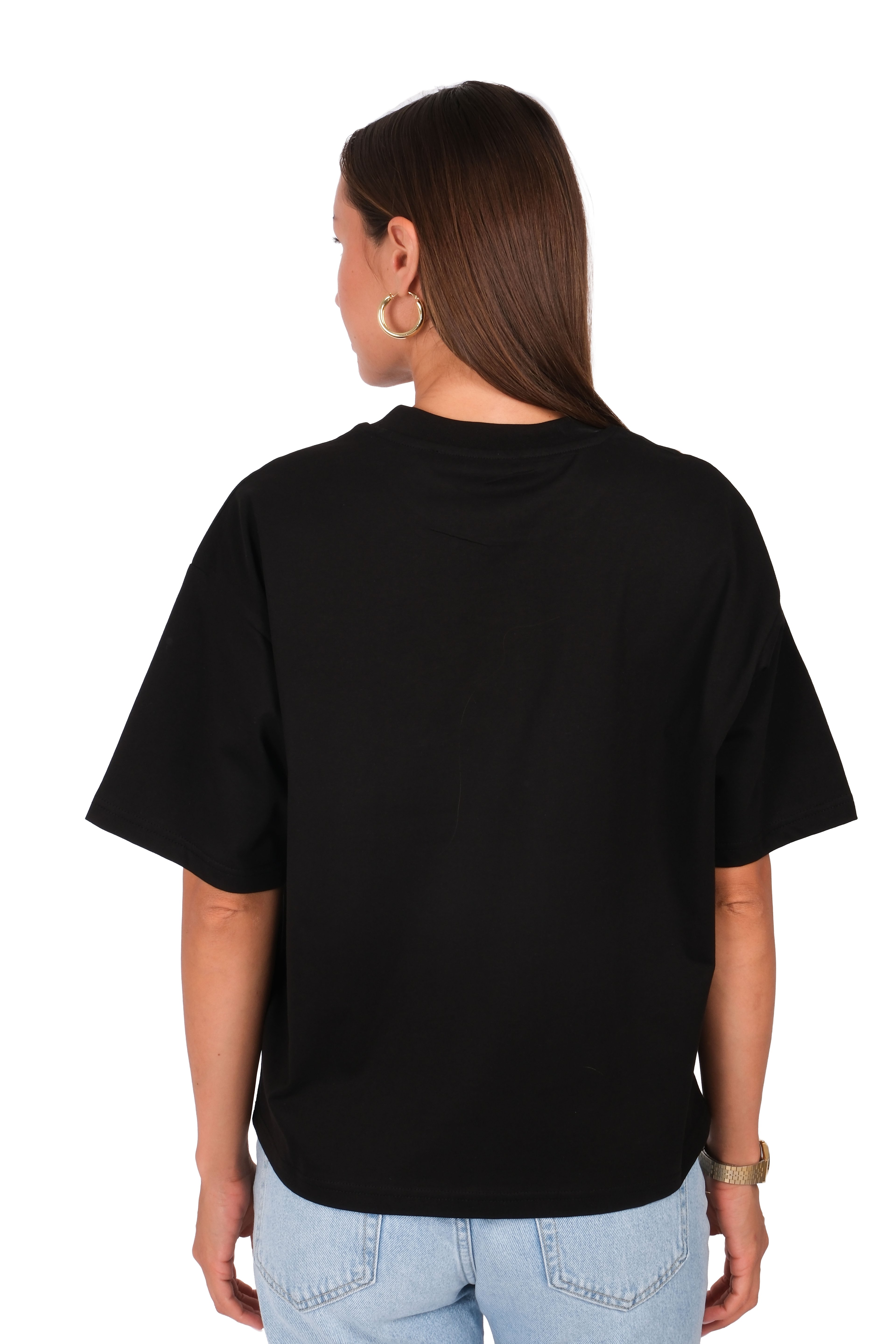 Kadın Basic Boxed Fit T-Shirt