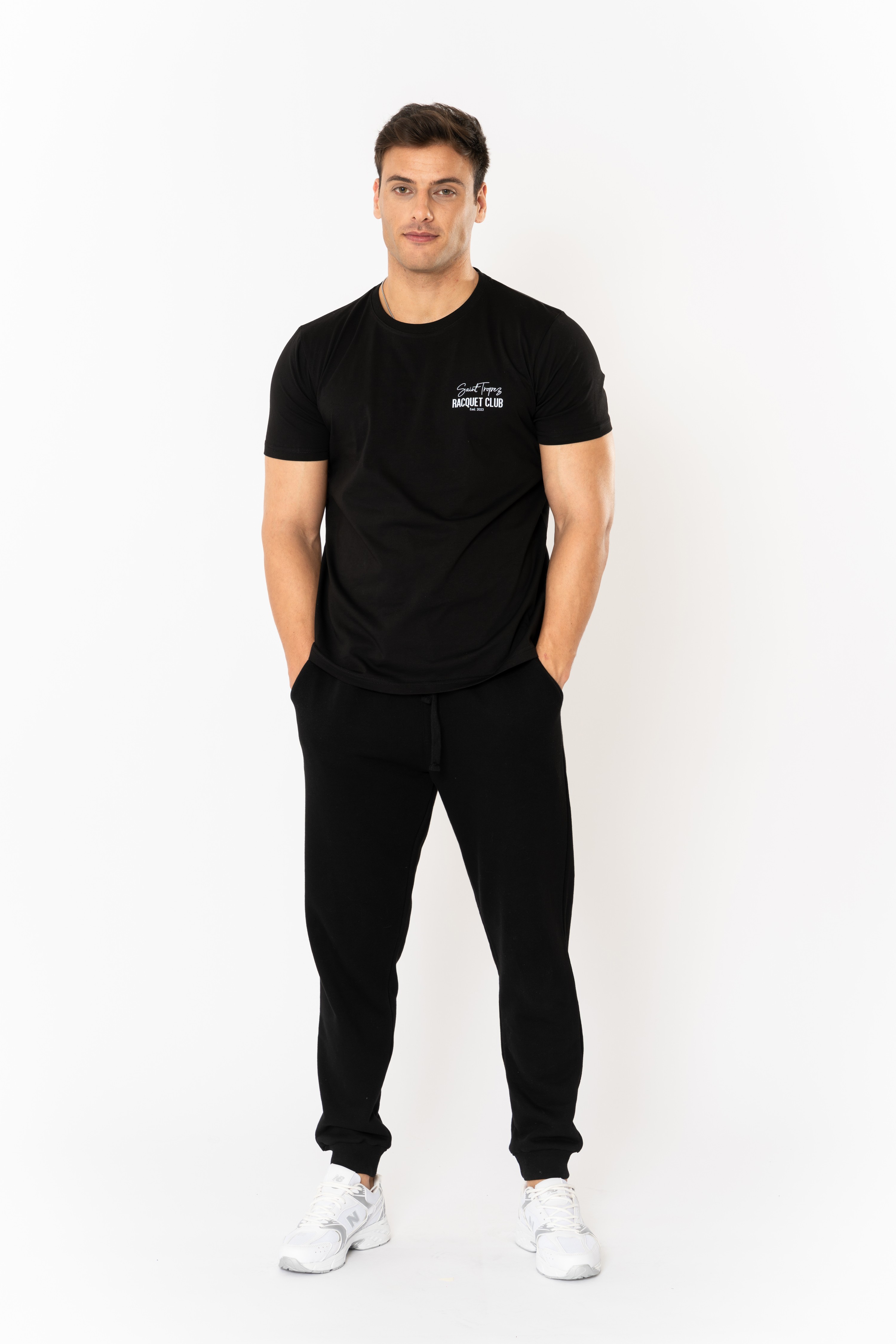 Racquet Lover Regular T-Shirt Erkek - Siyah