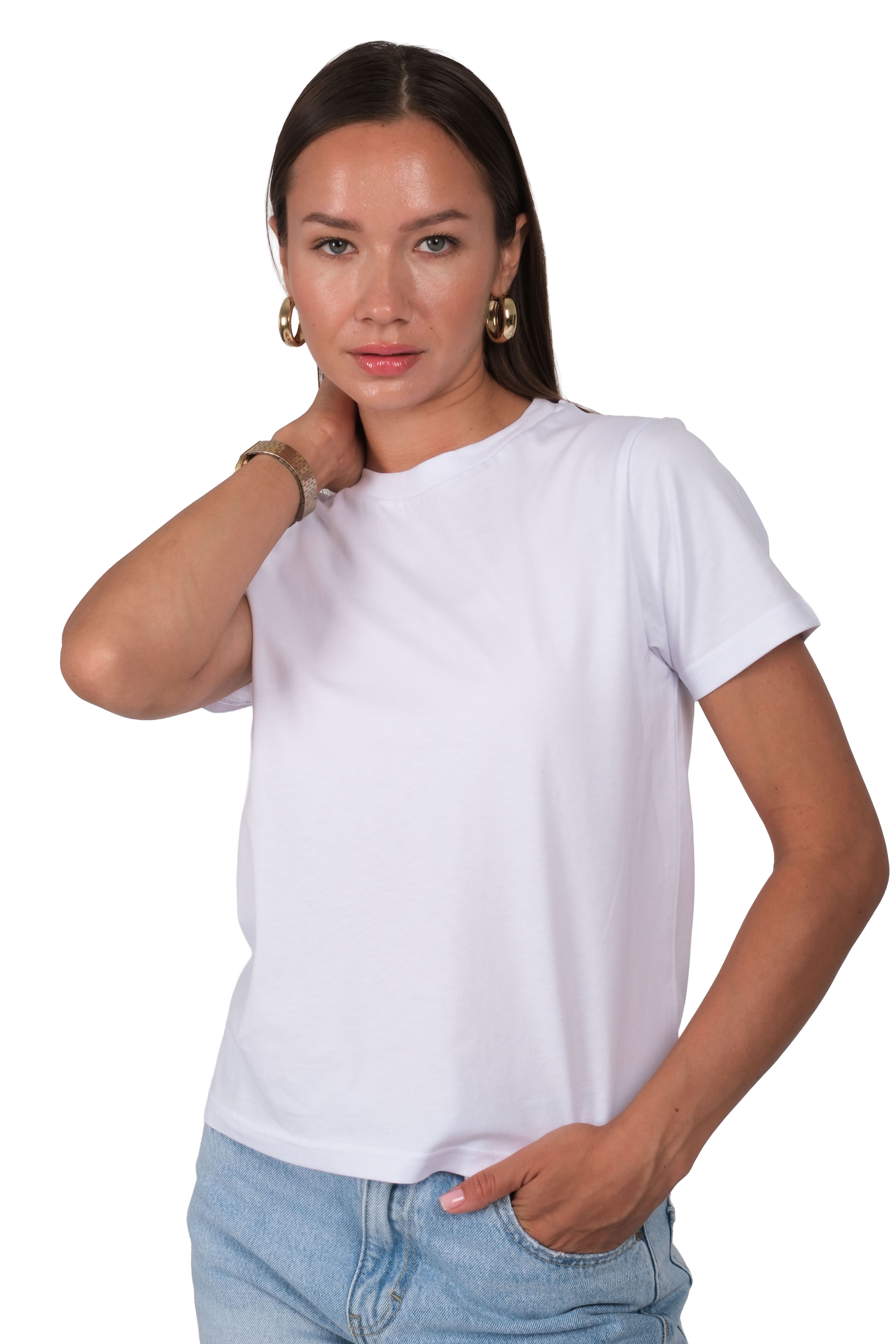 Kadın CRD Basic Regular T-Shirt - C524