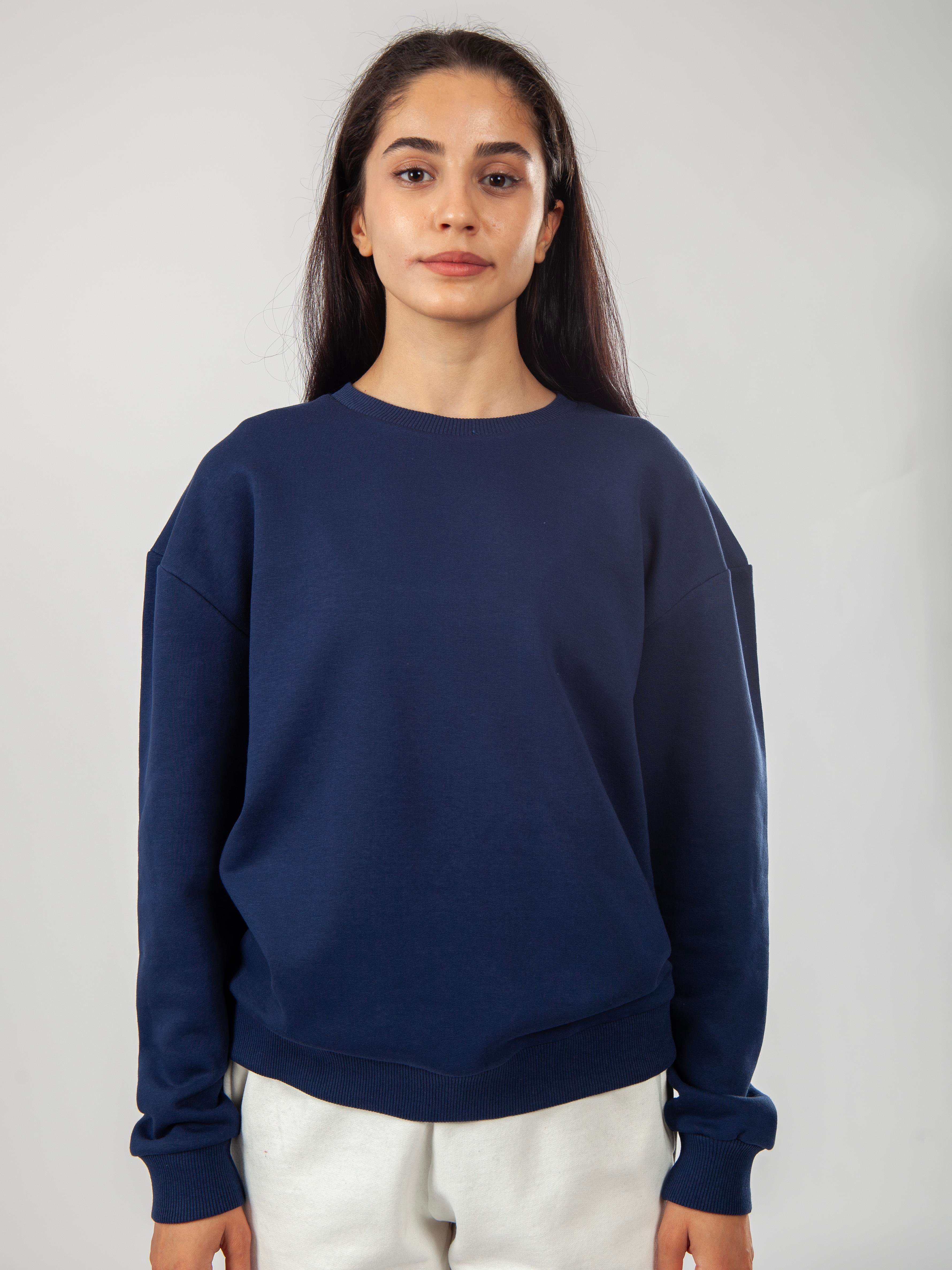 Basic Kadın Relaxed Fit Sweatshirt C504