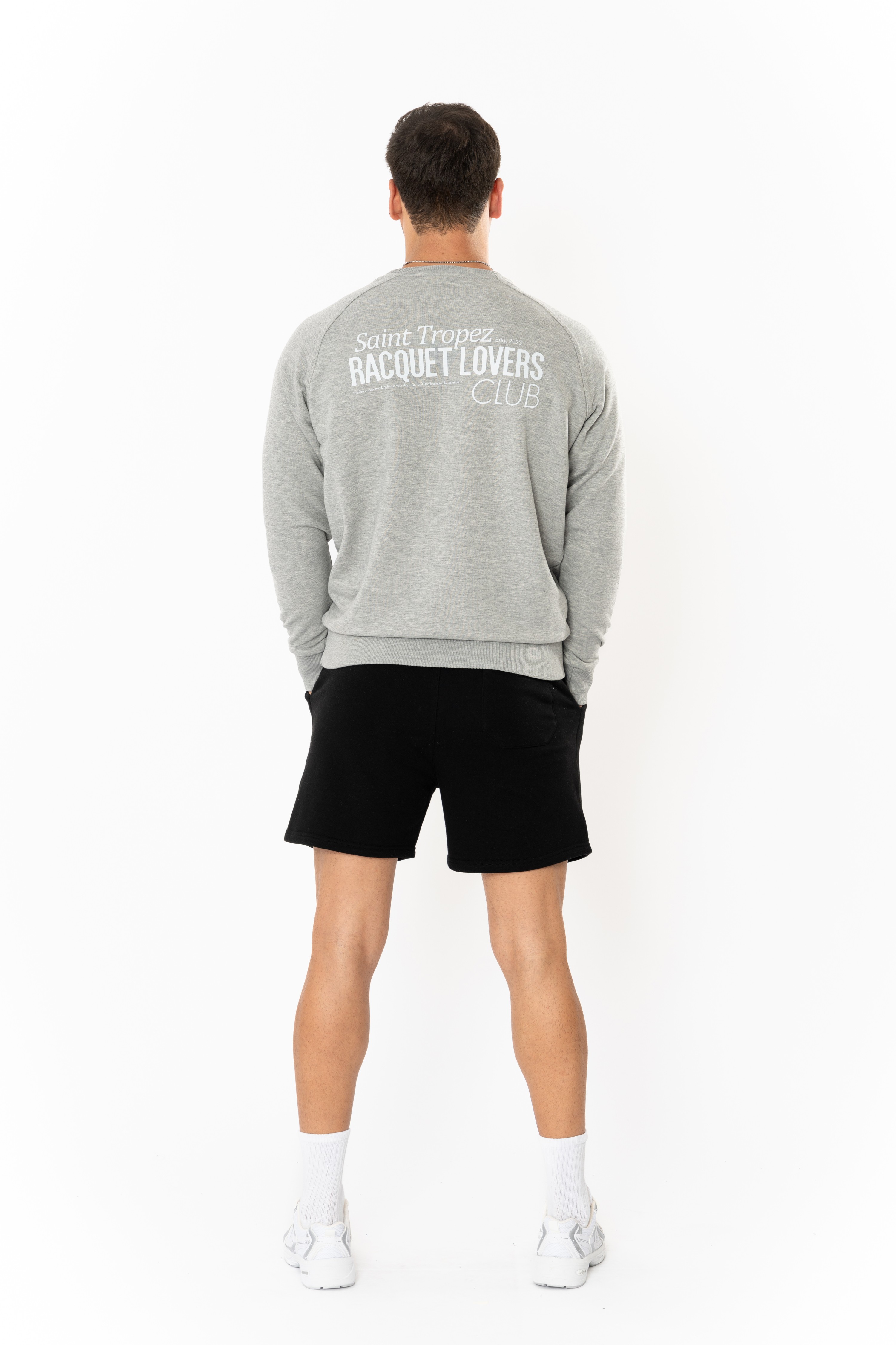 Racquet Lover Regular Sweatshirt Erkek - Gri