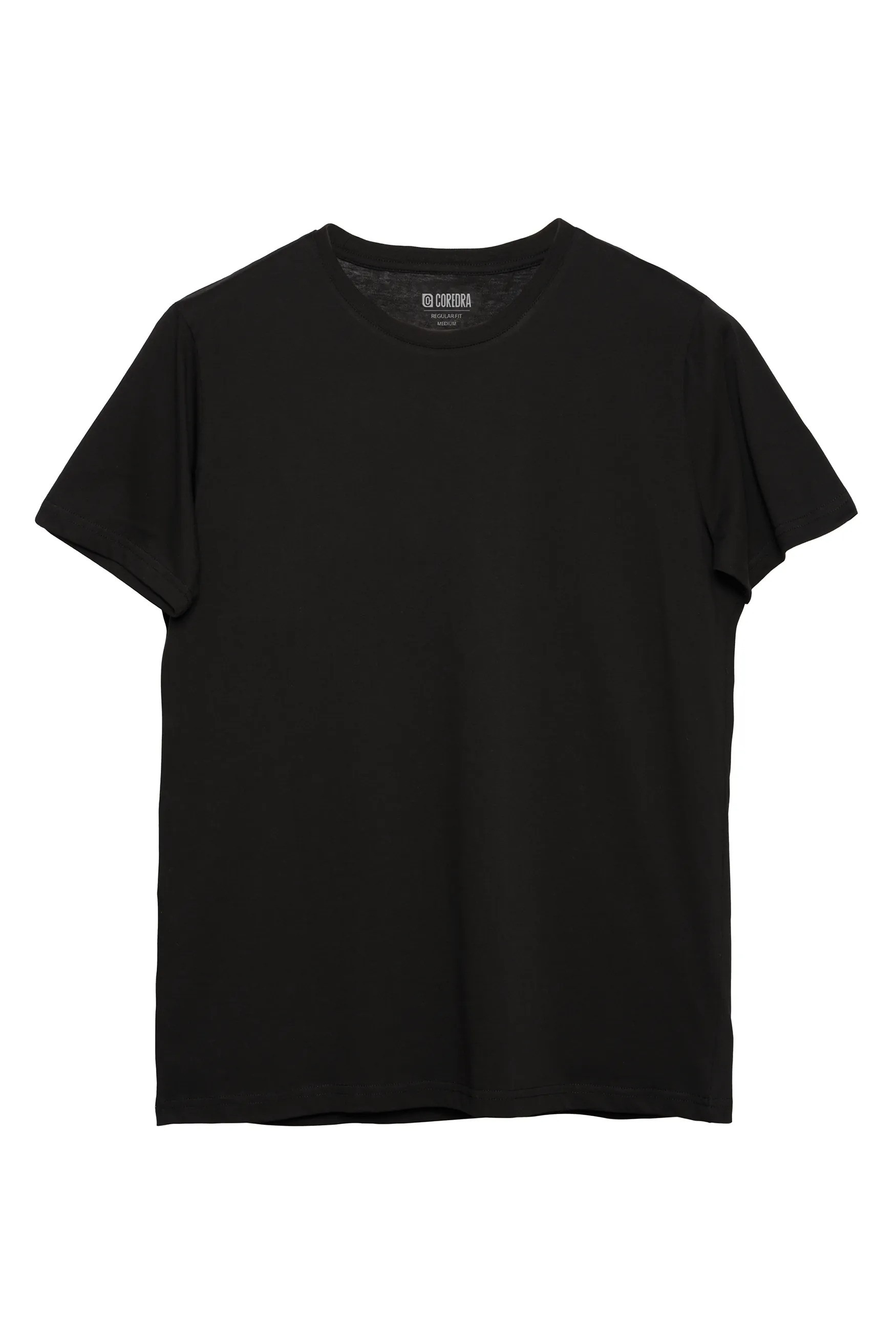 Basic Regular T-Shirt Kadın - Siyah