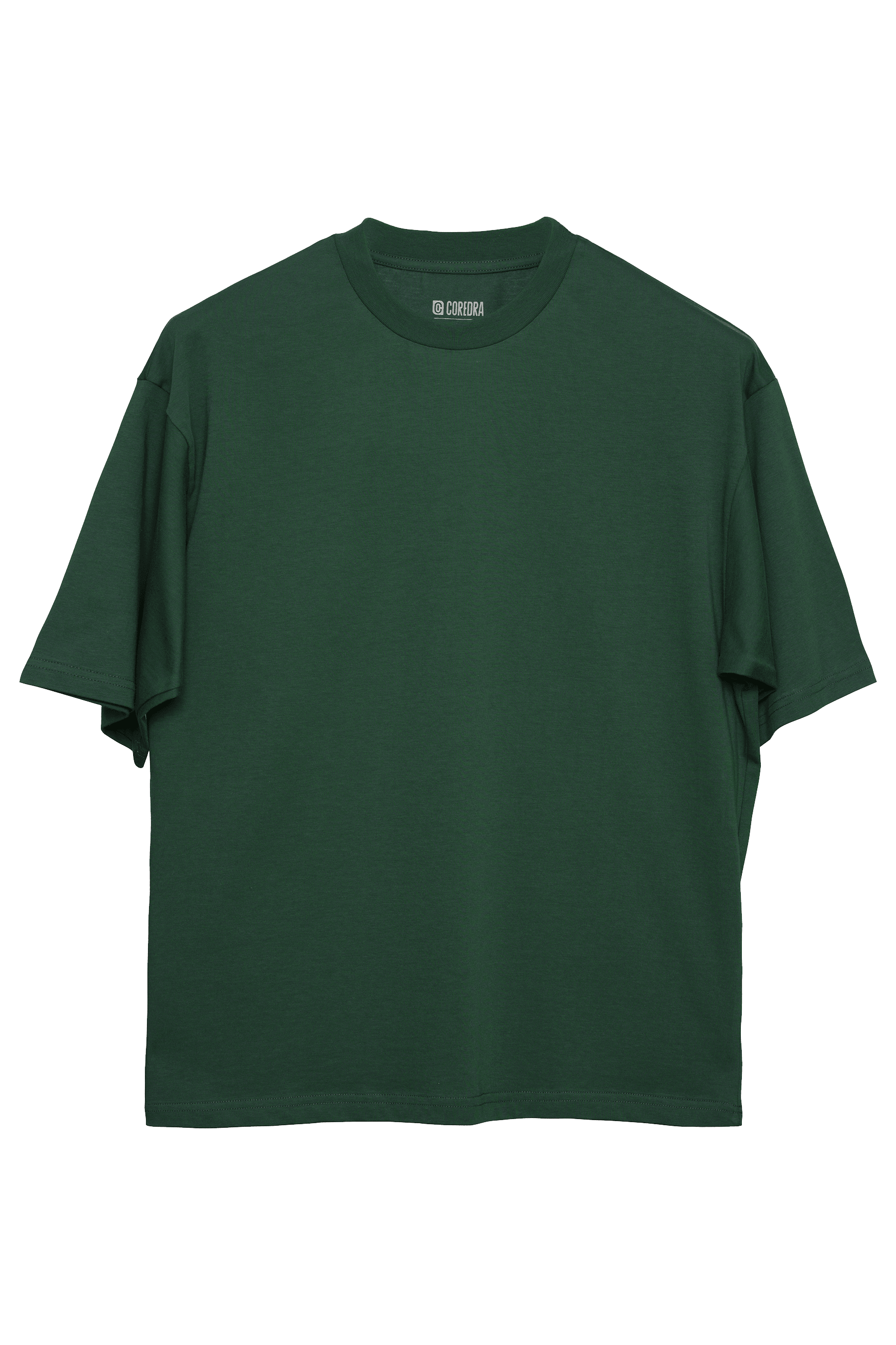 Basic Oversize T-Shirt - YEŞİL