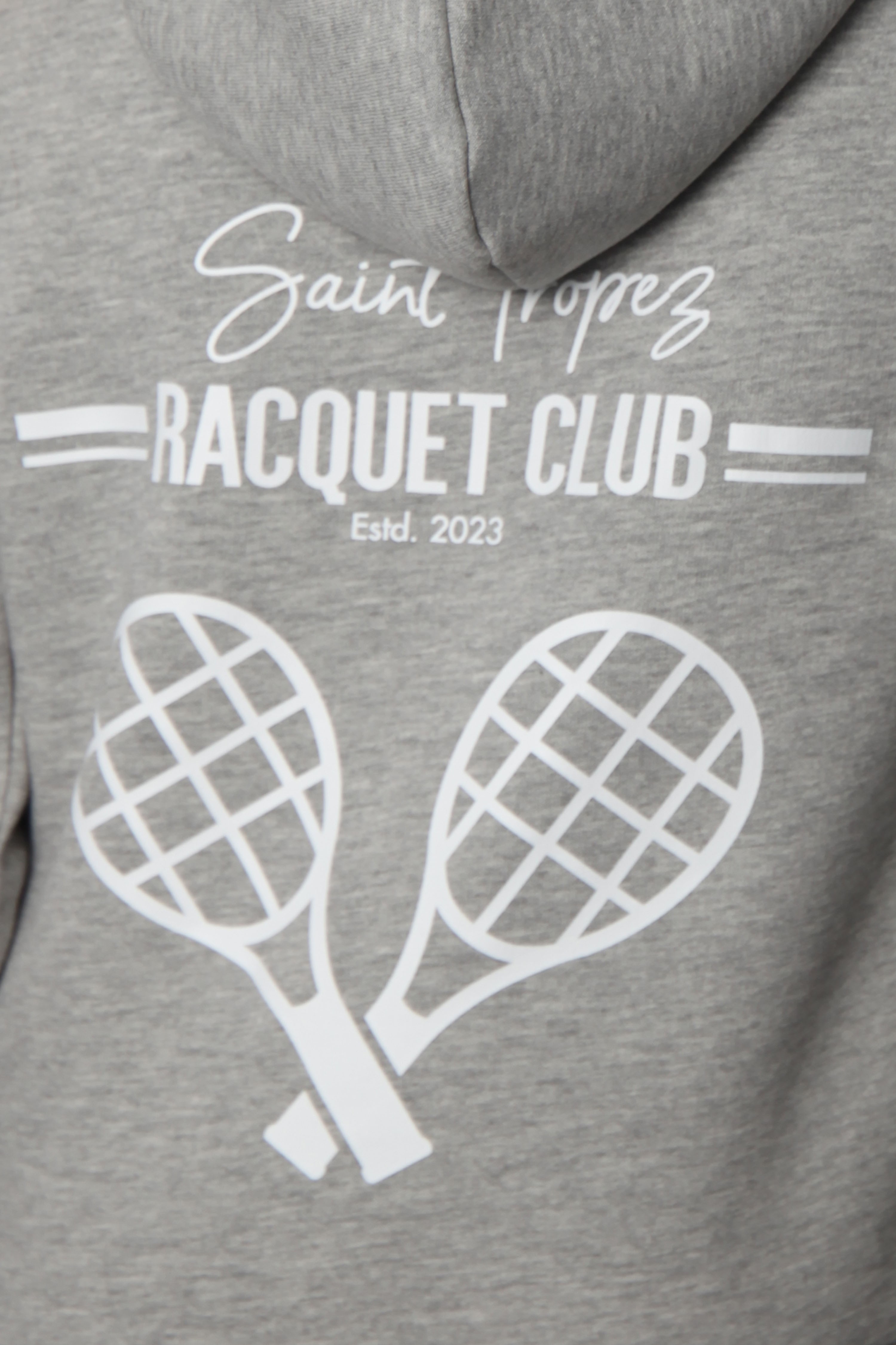 Racquet Club Hoodie Çocuk Kız - Gri