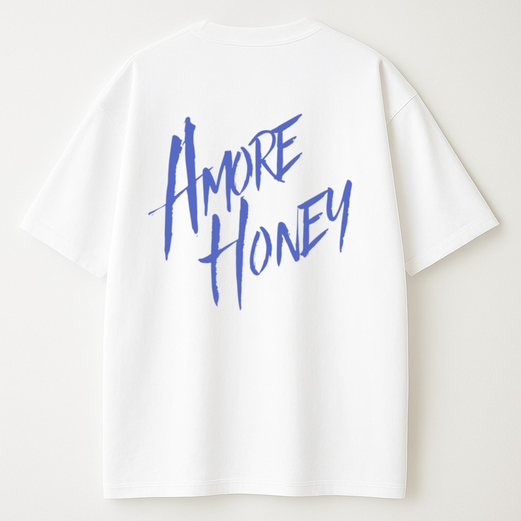 Amore Honey Oversize T-Shirt Erkek - C101