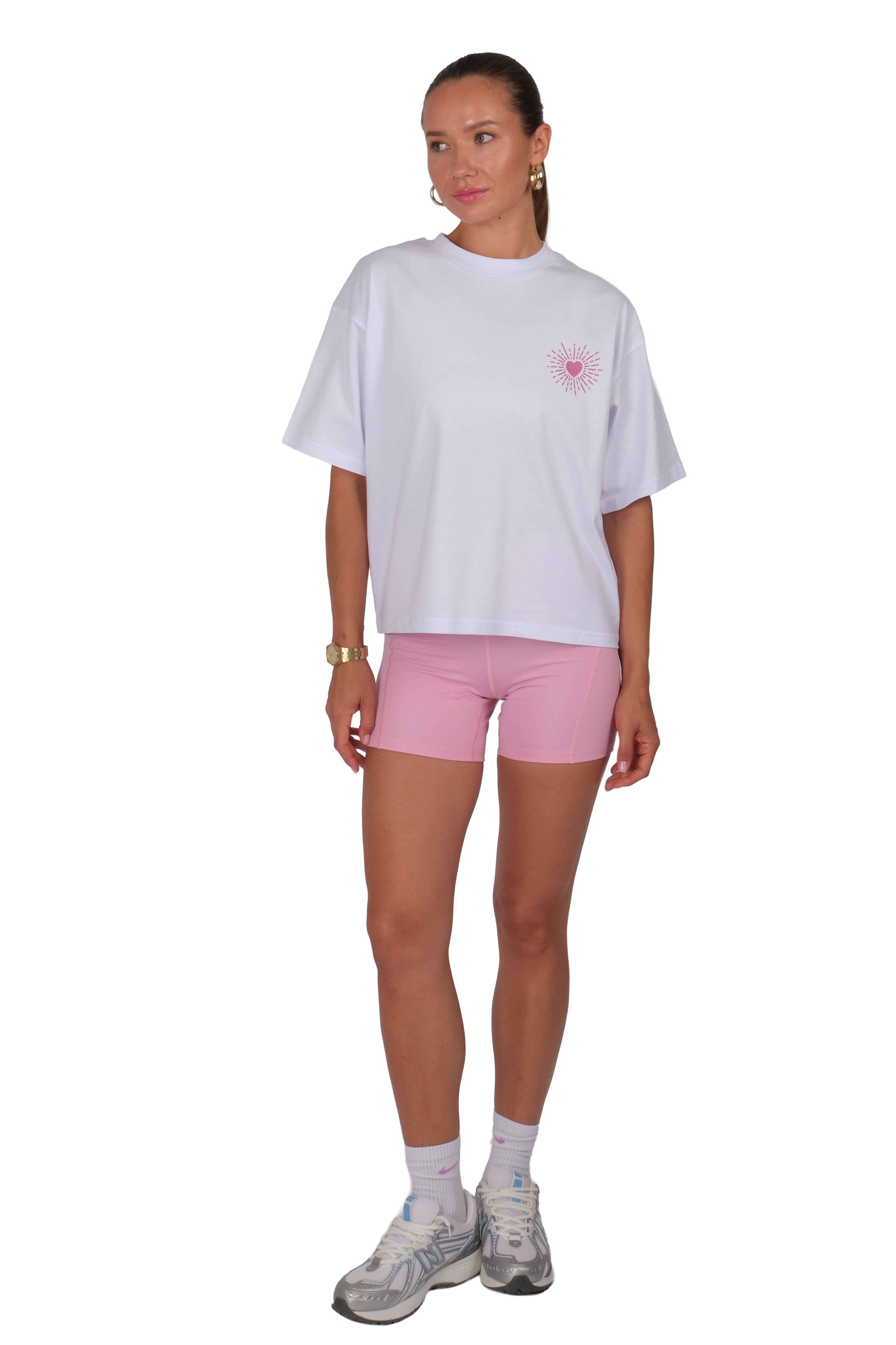Planted With Love Boxed Fit Kadın T-Shirt Beyaz C590