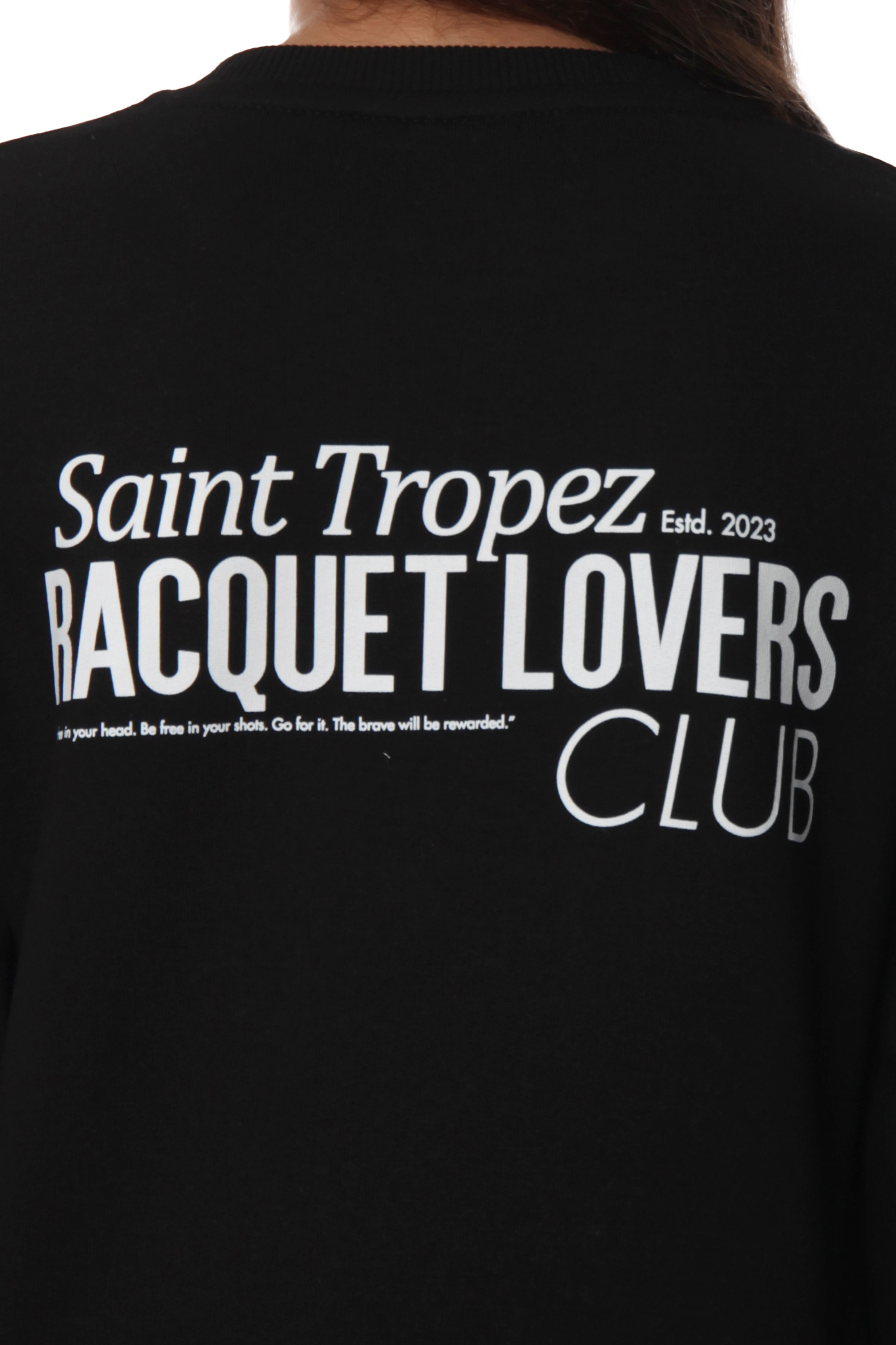Racquet Lover Sweatshirt Çocuk Kız - Siyah