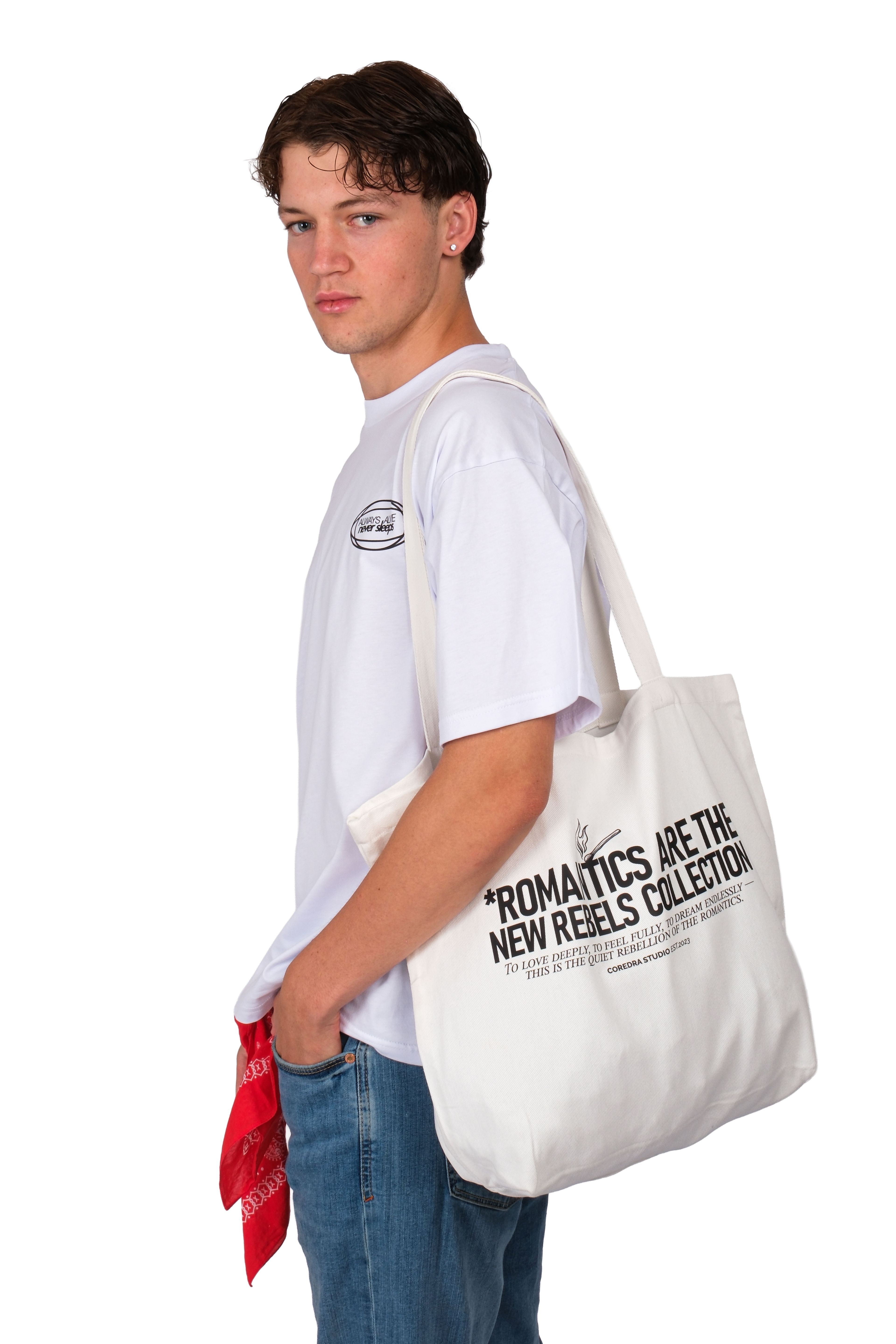 Coredra Canvas Tote Bag Çanta - R.A.T.N.R C521