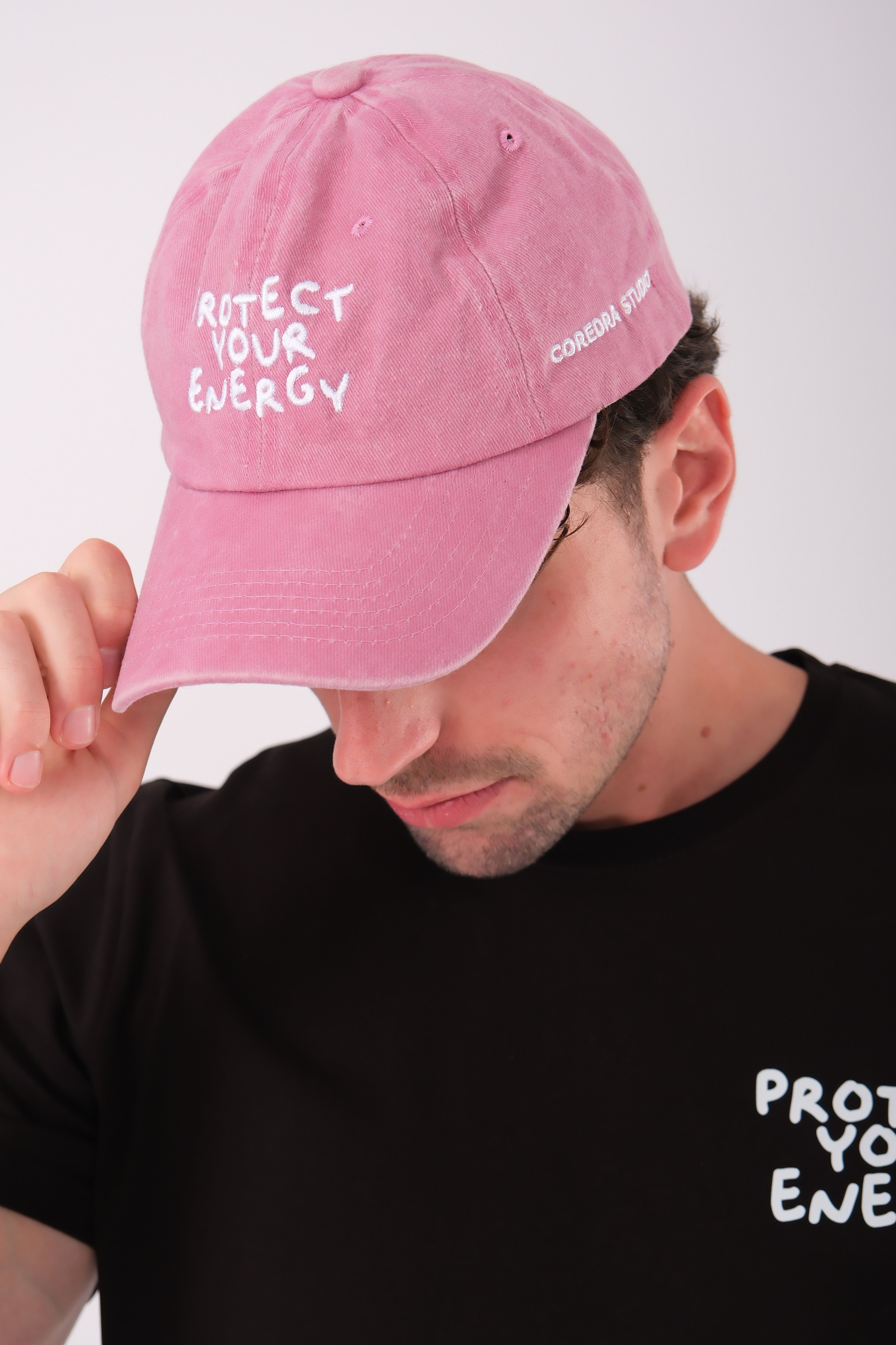 Protect Your Energy - Pembe Şapka