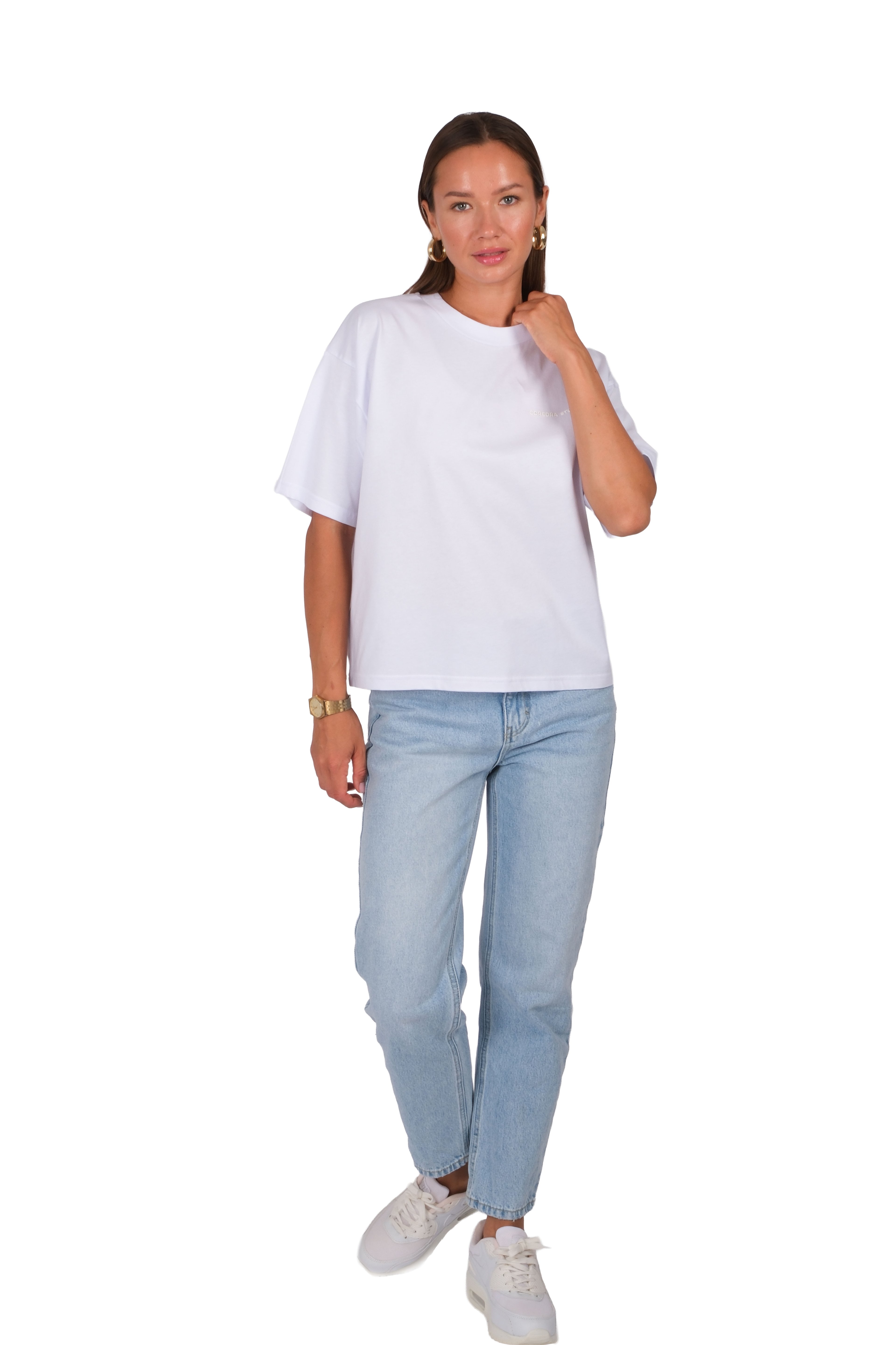 Kadın CRD Basic Boxed Fit T-Shirt