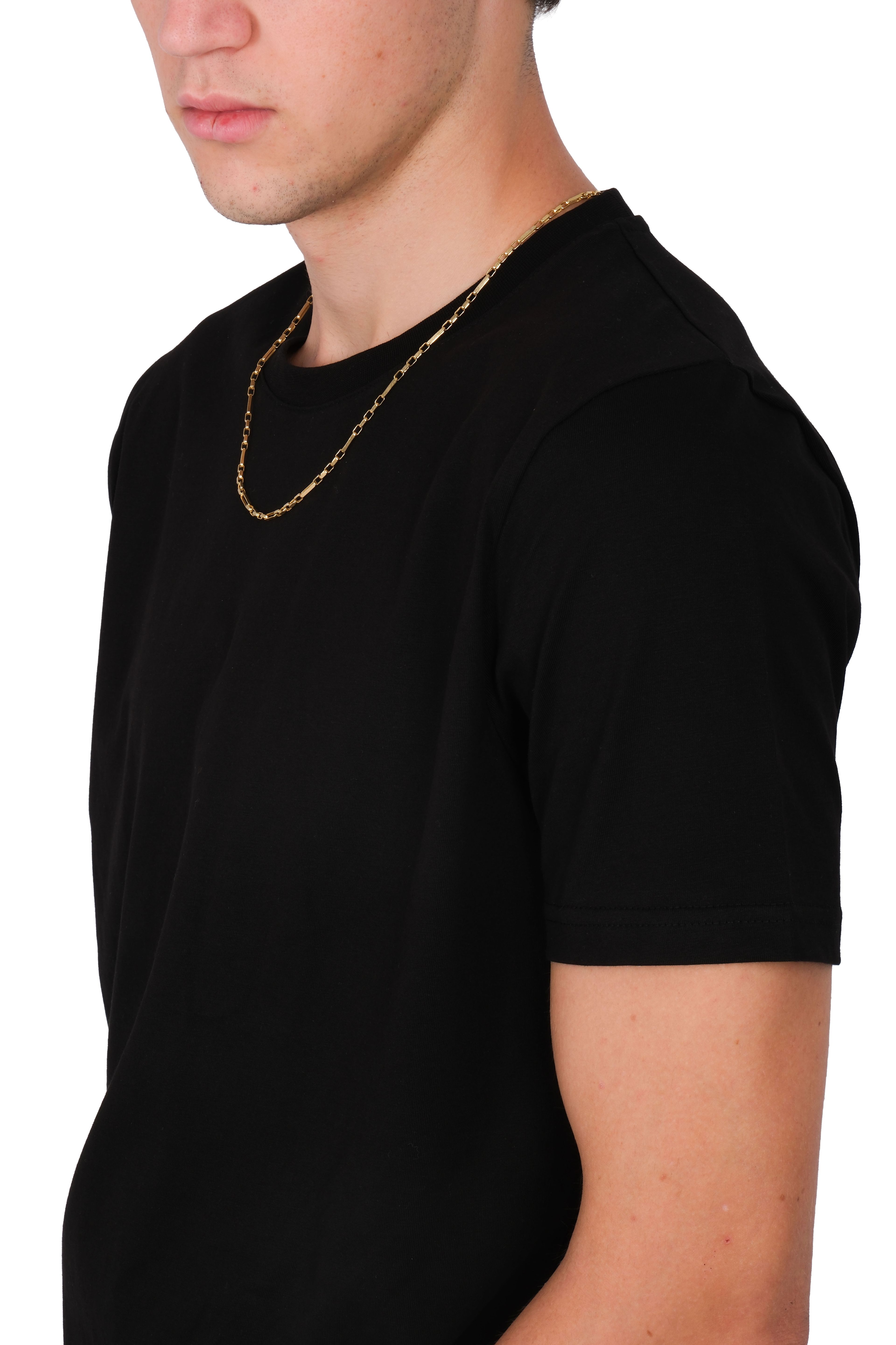 Basic Regular T-Shirt Erkek - Siyah C102