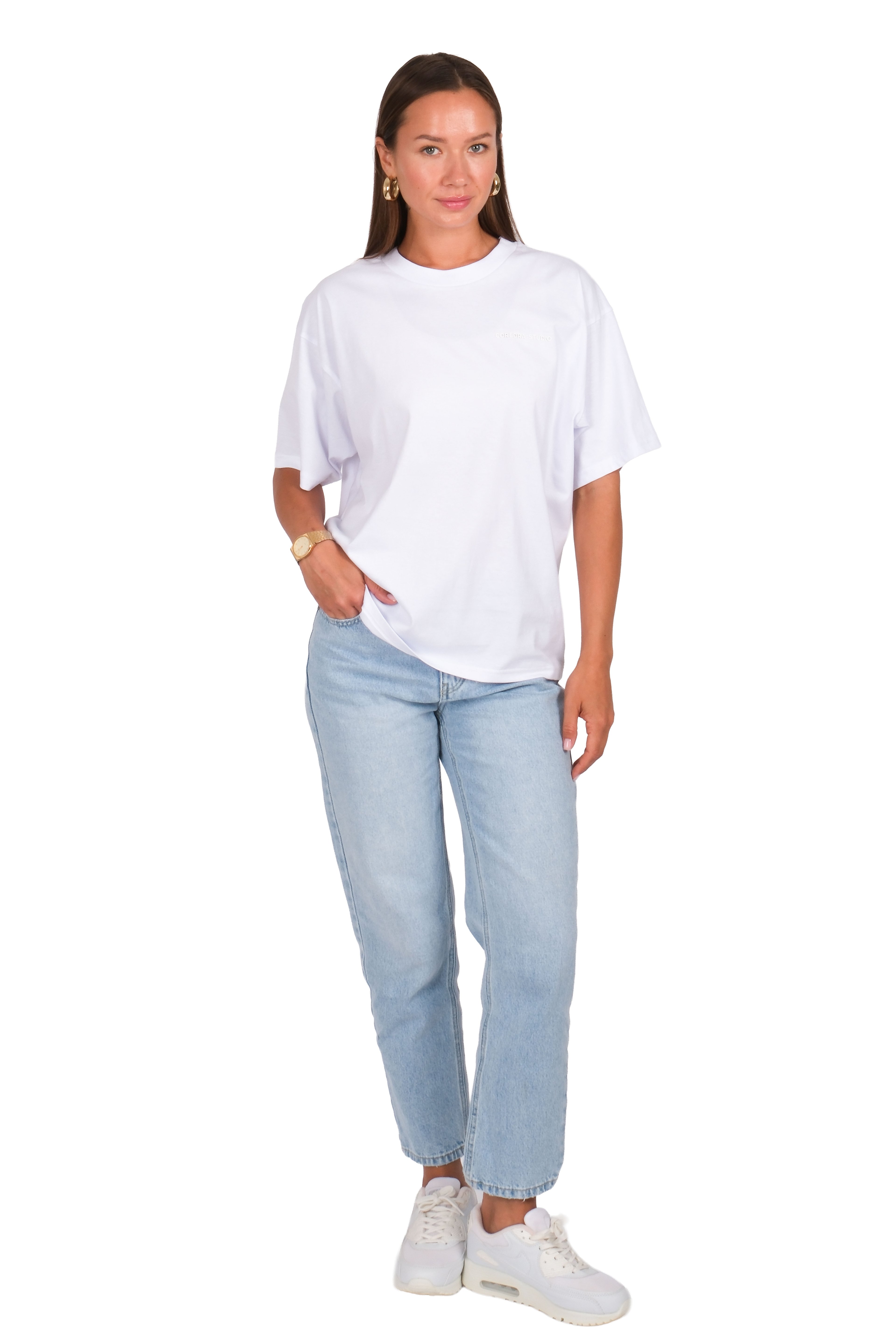 Kadın CRD Basic Oversize T-Shirt