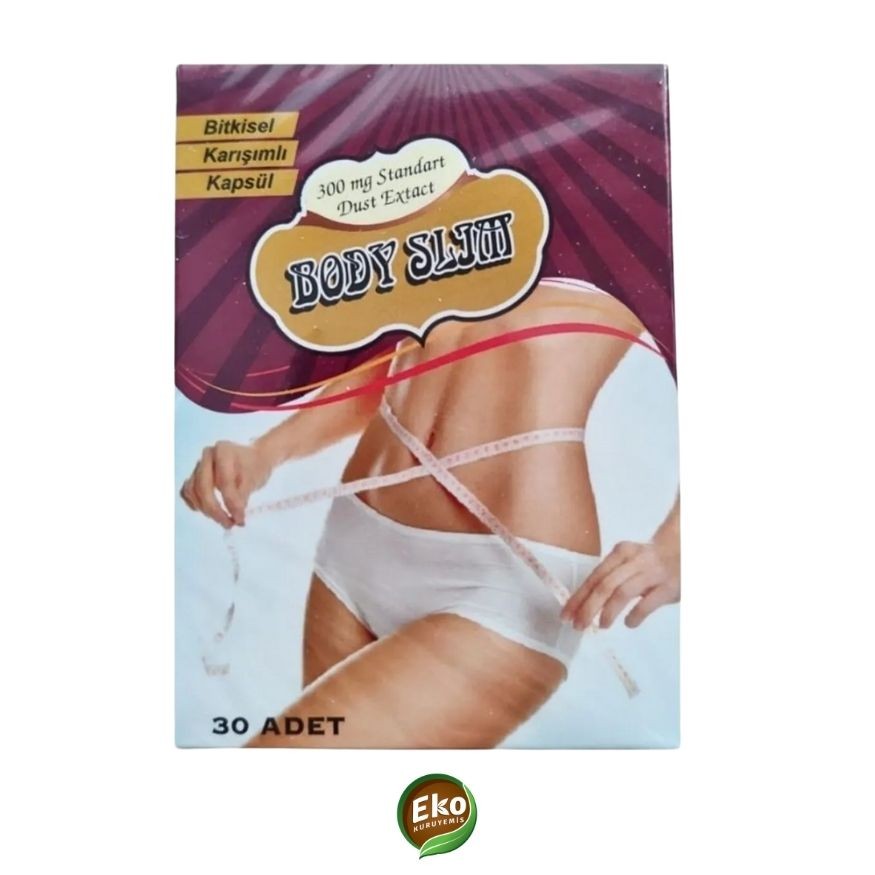 Bodyslim Slim Kapsül 1 Aylık Kullanım 30lu Detox