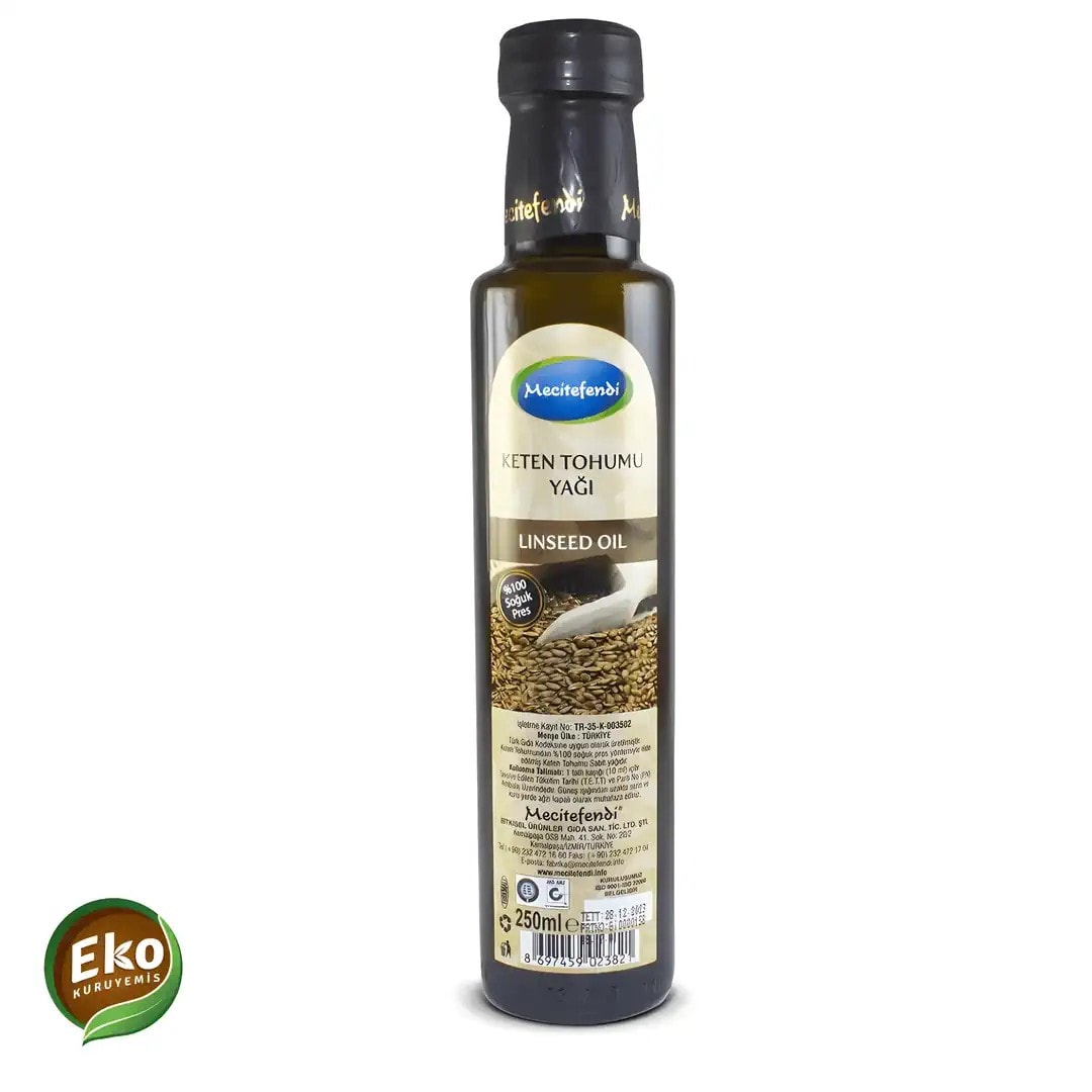 Mecitefendi Keten Tohumu Yağı 250ml 