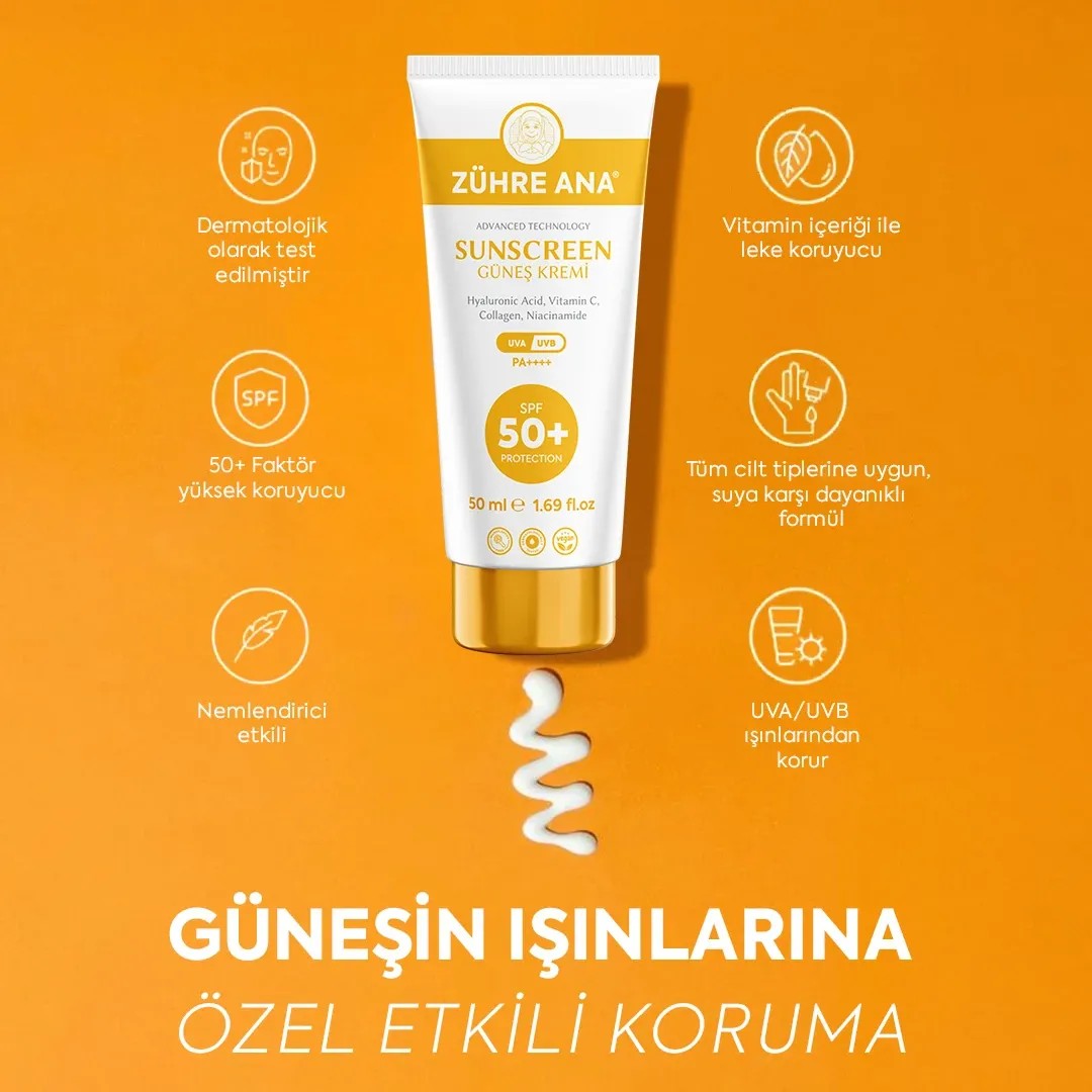 Zühre Ana Yetişkin Güneş Kremi