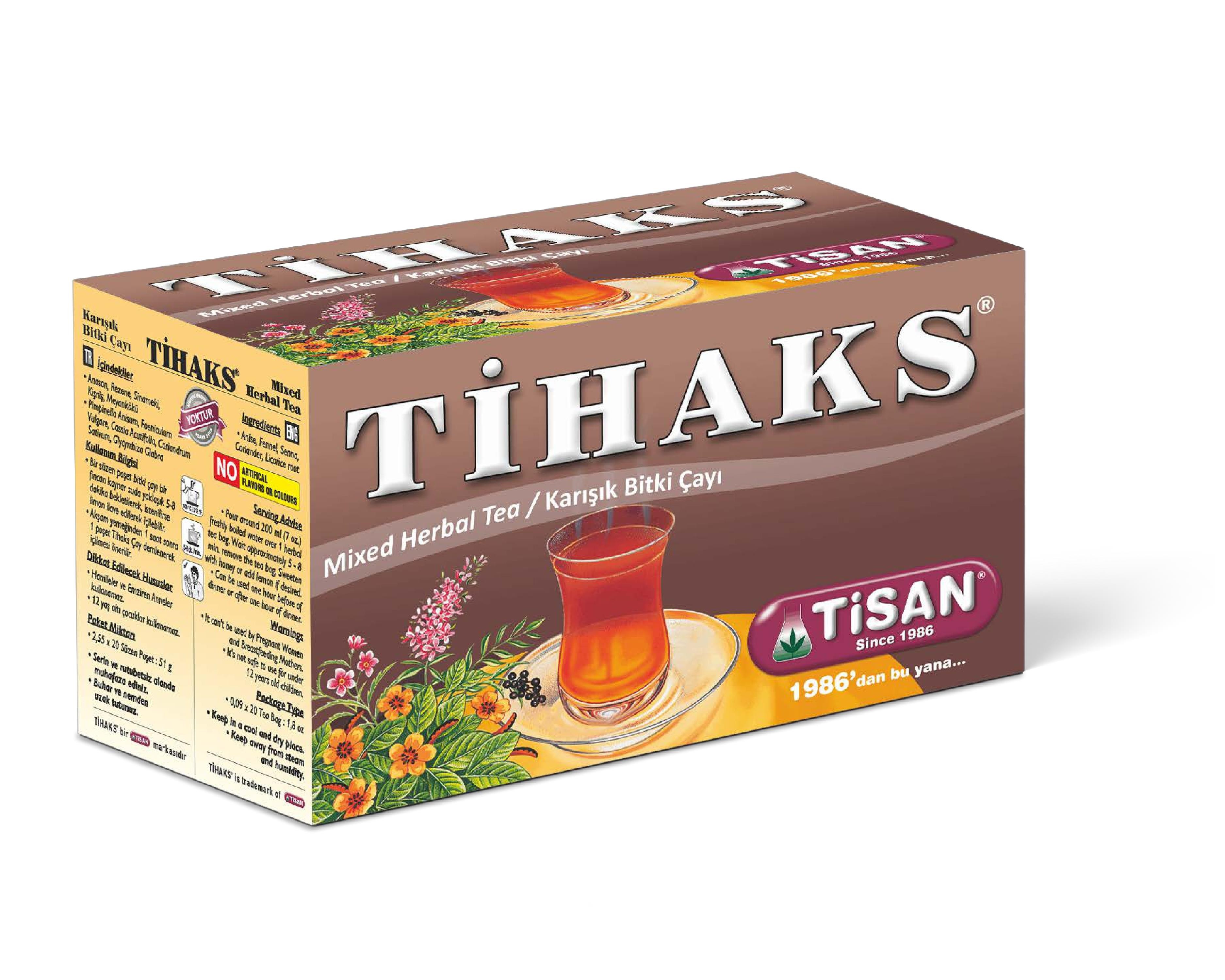 Tisan Tihaks Karışık Bitki Çayı