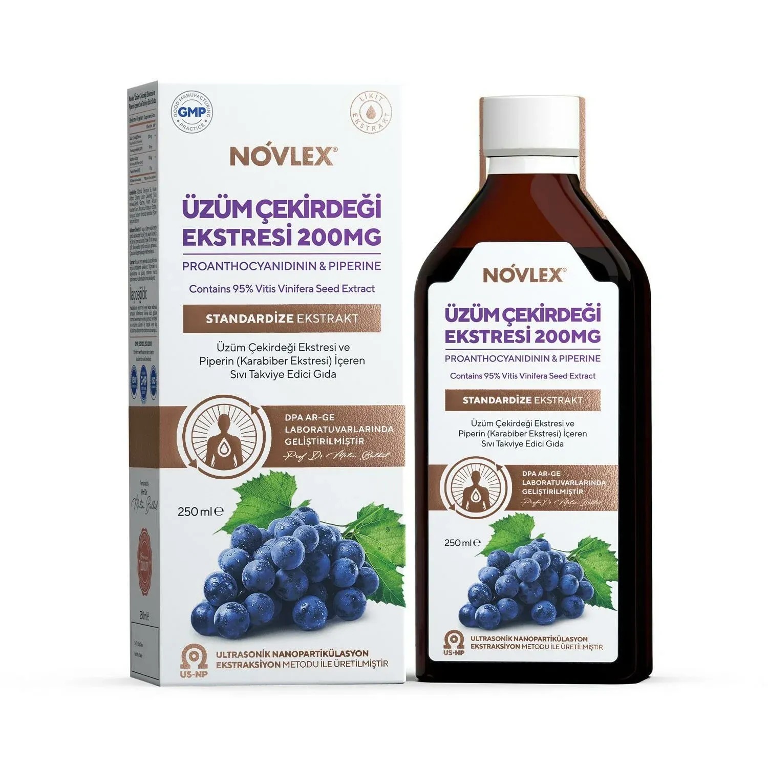 Novlex Üzüm Çekirdeği Ekstresi 200mg
