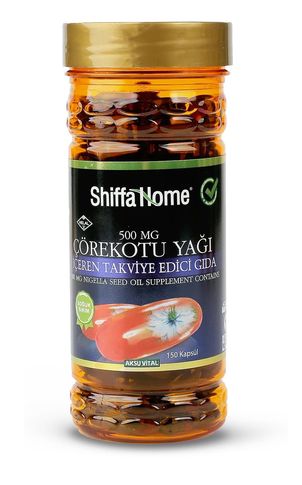 Shiffa Home Çörekotu Yağı 500 mg