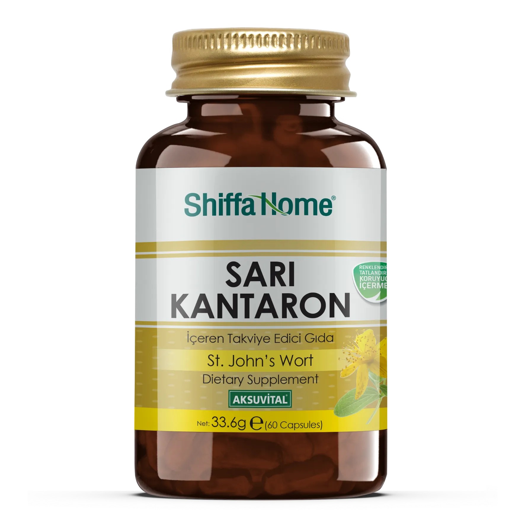 Shiffa Home Sarı Kantaron 