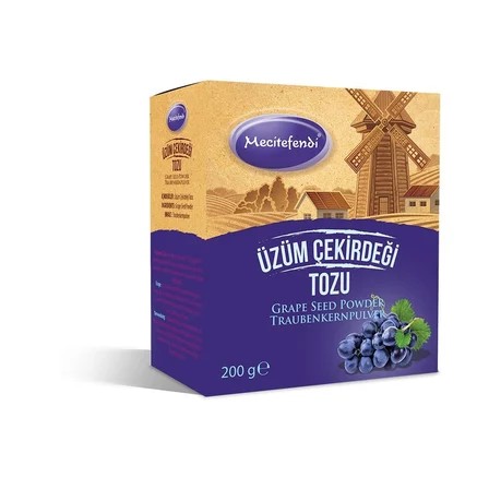 Mecitefendi Üzüm Çekirdeği Tozu 