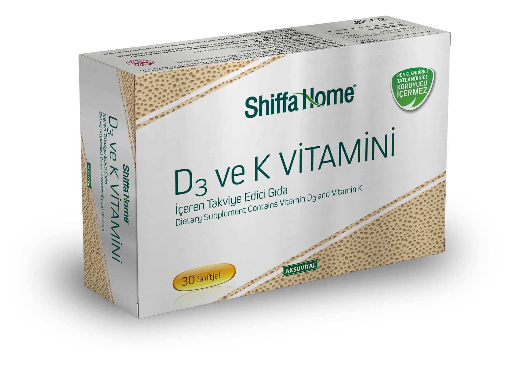 Shiffa Home D3 ve K  Vitamini 