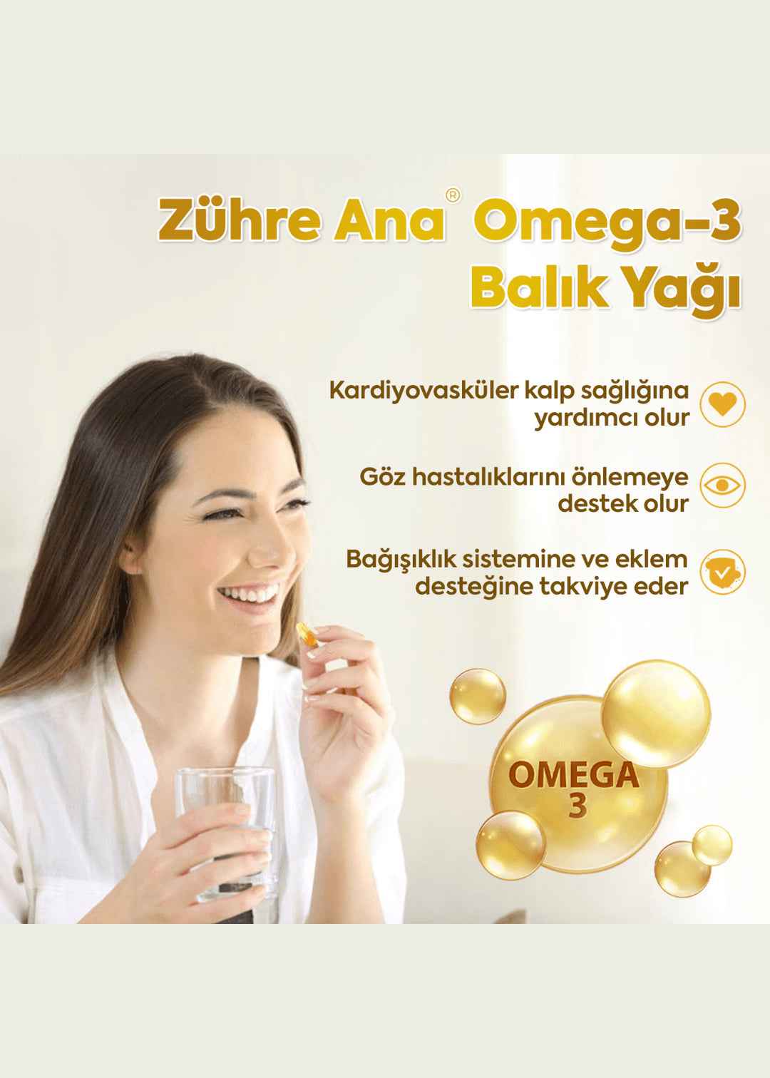 Zühre Ana Omega 3 Balık Yağı - 200 Kapsül