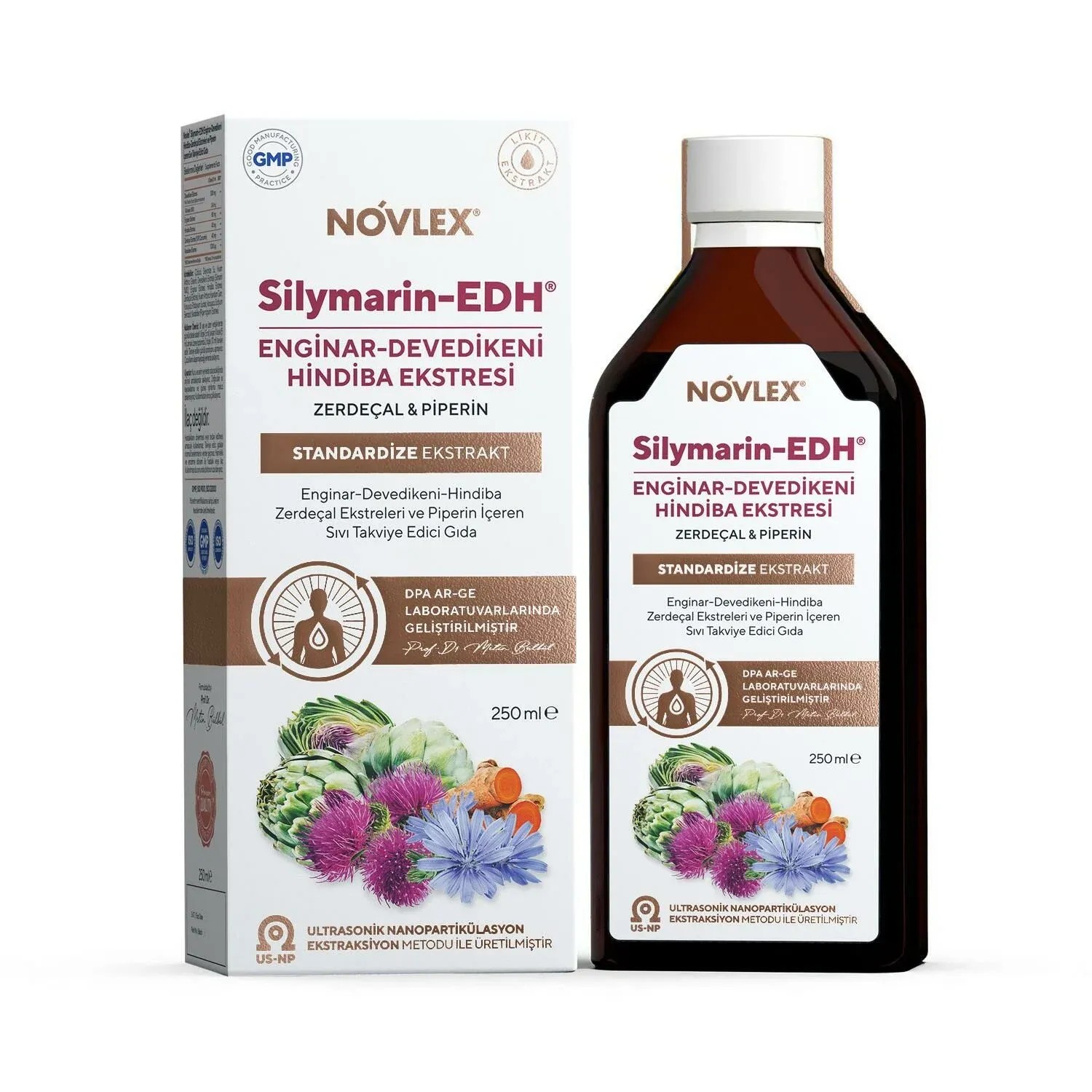 Novlex Silymarin-EDH Enginar Devedikani Hindiba Ekstresi