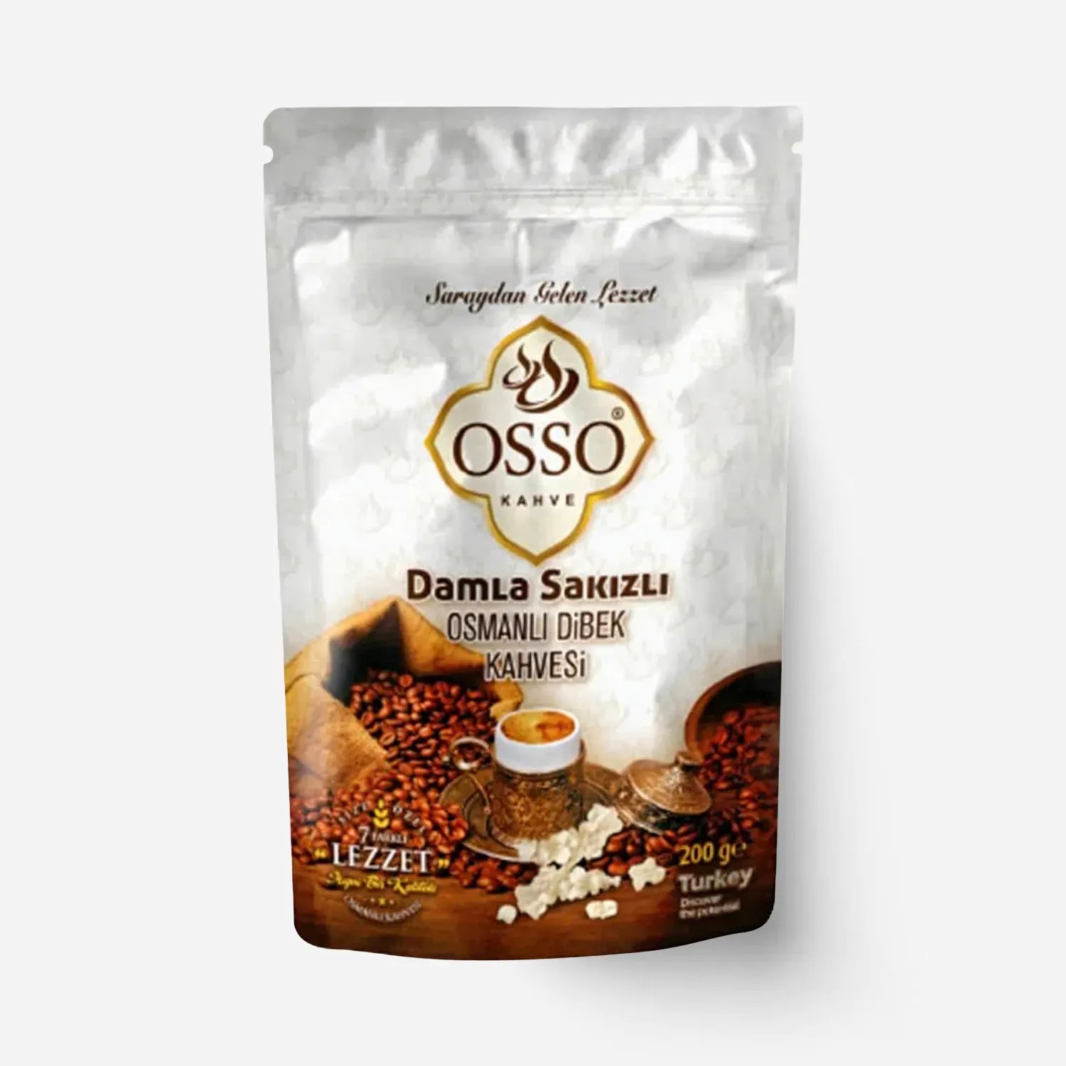 Osso Damla Sakızlı Osmanlı Dibek Kahvesi 200 Gram