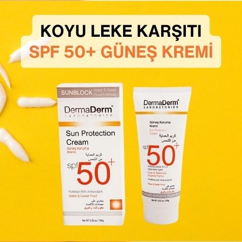 Dermaderm Spf 50 Güneş Koruma Kremi 100 Gr
