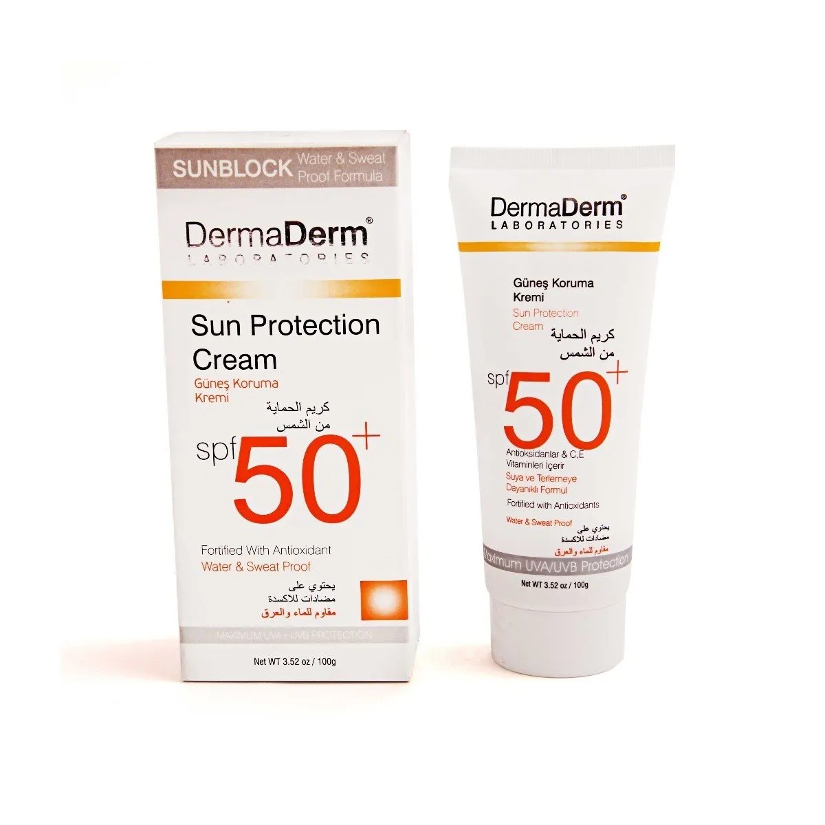 Dermaderm Spf 50 Güneş Koruma Kremi 100 Gr