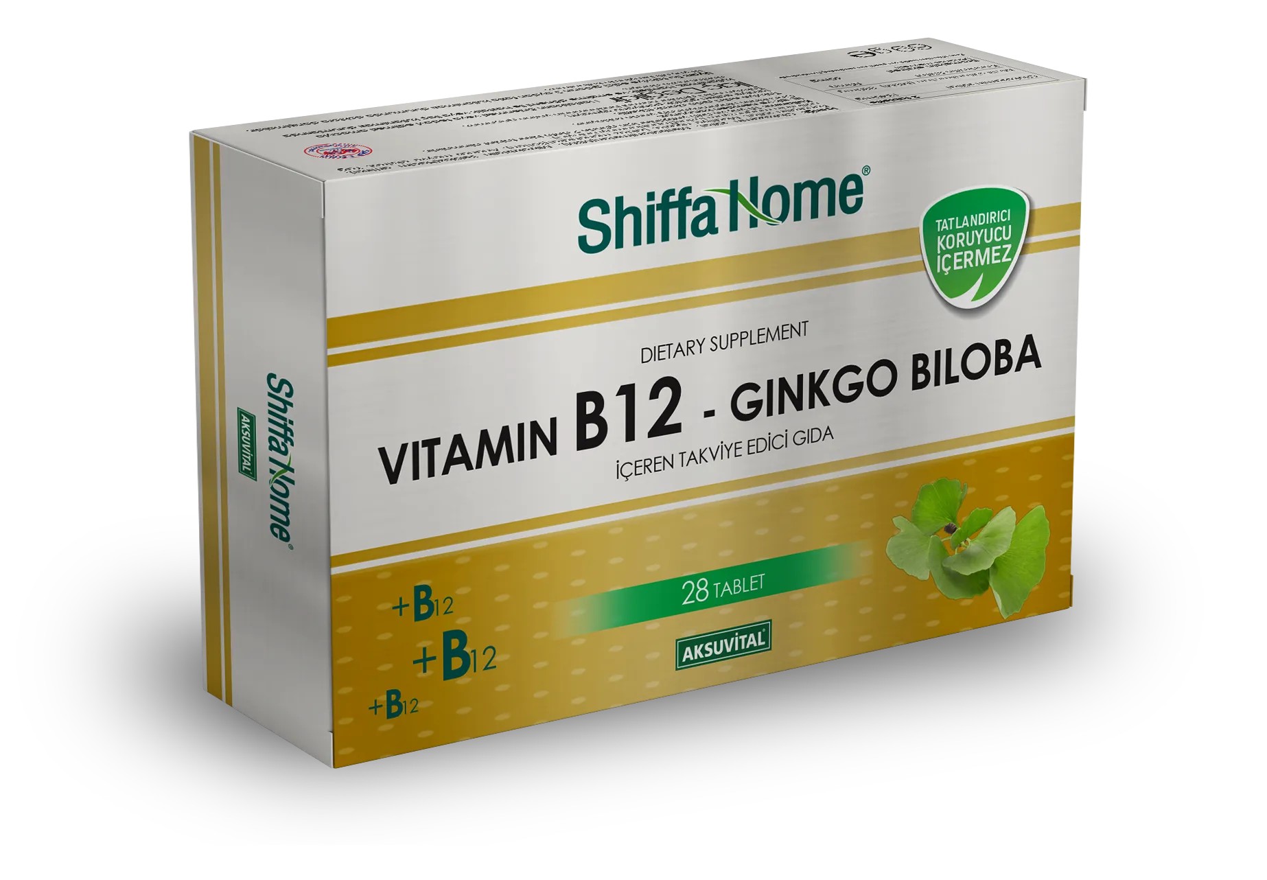 Shiffa Home Vitamin B12-Gınko Bıloba 