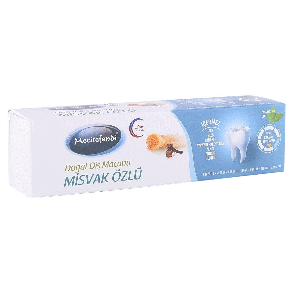 Mecitefendi Misvak Özlü Doğal Diş Macunu