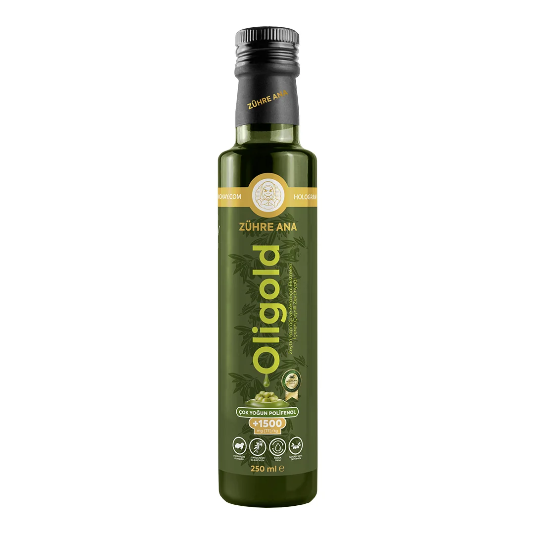 Zühre Ana Oligold 1500 – Zerdeçal ve Zeytin Yapraklı Zeytinyağı