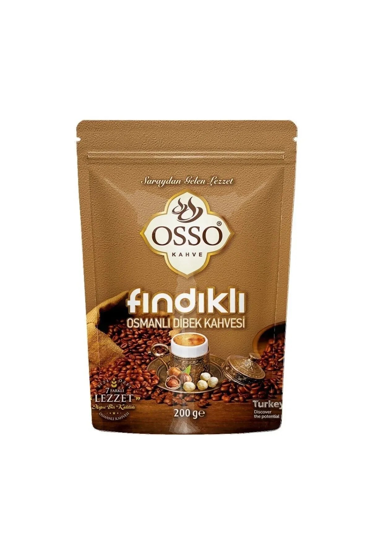 Osso Fındıklı Osmanlı Dibek Kahvesi 200 Gram