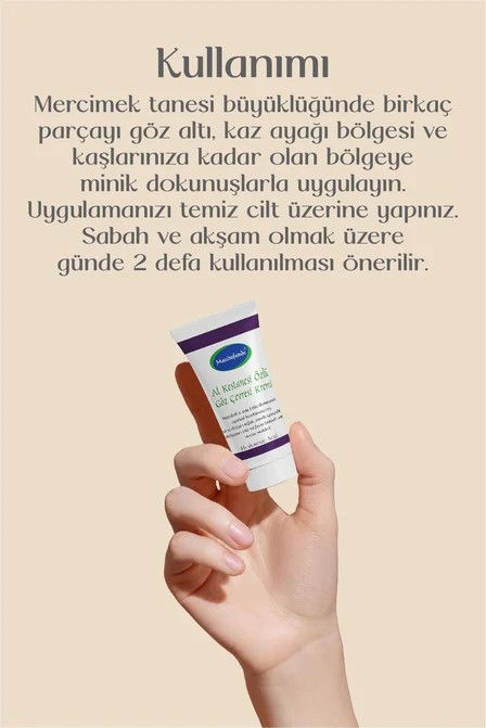 Mecitefendi At Kestanesi Özlü Göz Çevresi Kremi 15 ml