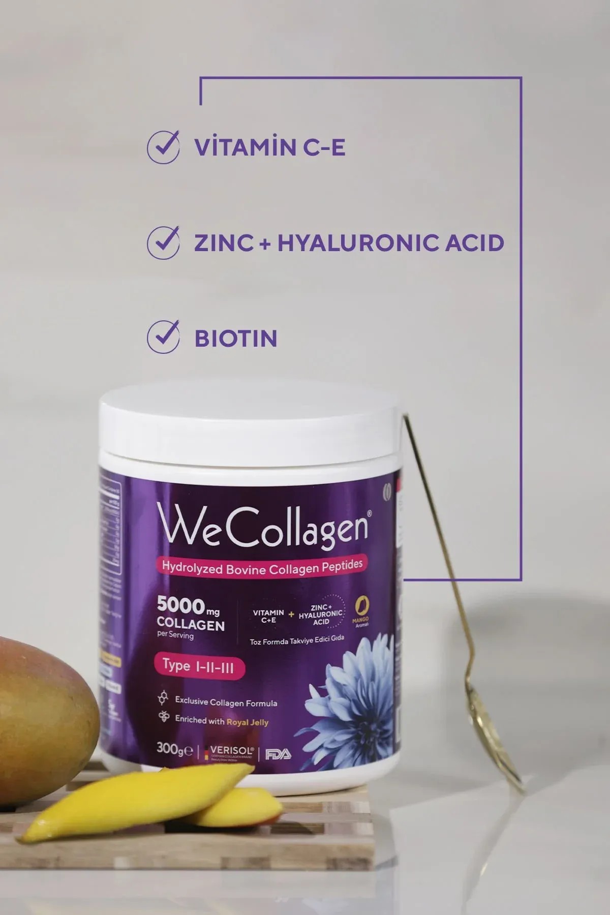 We Collagen Tip 1-2-3 Toz Kolajen 300gr
