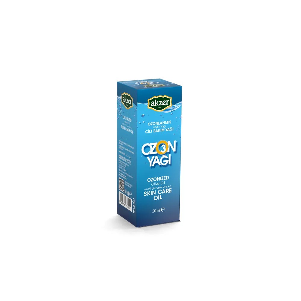 Akzer Ozonized Oil Ozonlanmış Natural Zeytin Yağı