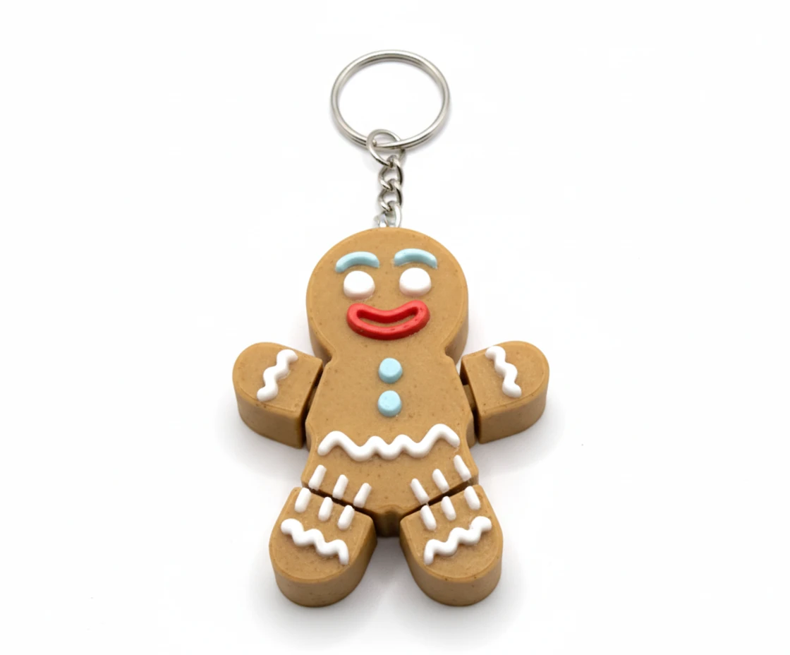 Kurabiye Adam Anahtarlık